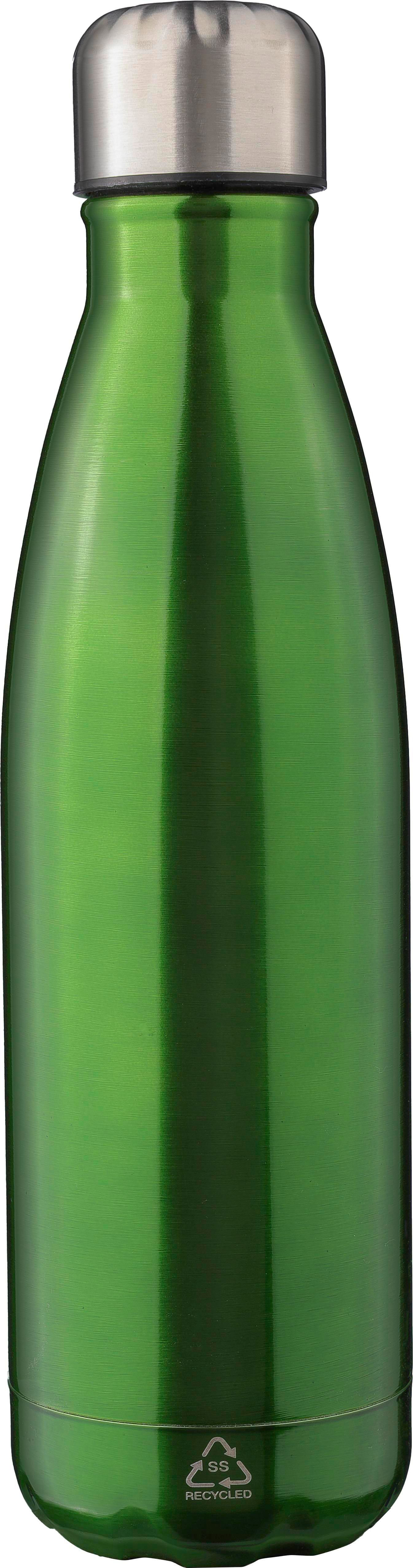 Recycled stainless steel double walled flask Lombok
