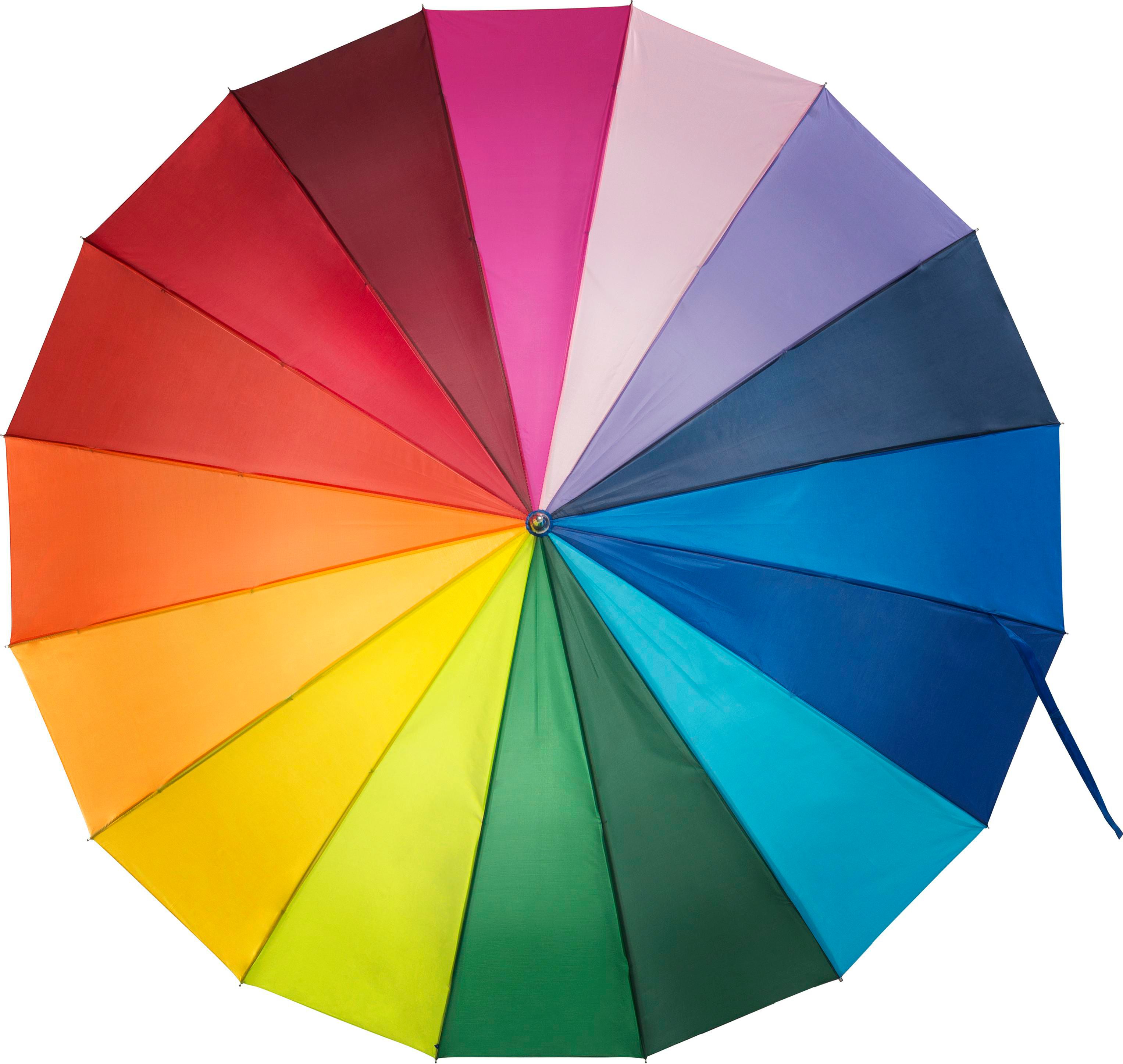 Paraguas multicolor de poliéster Haya