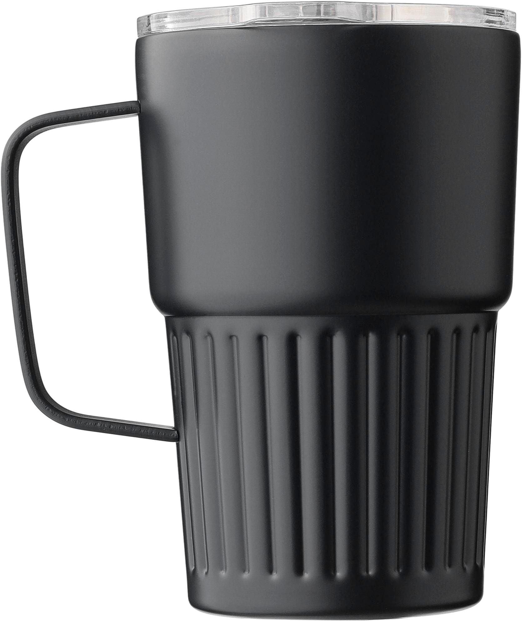 Taza de acero inox. reciclado Calo 450 ml