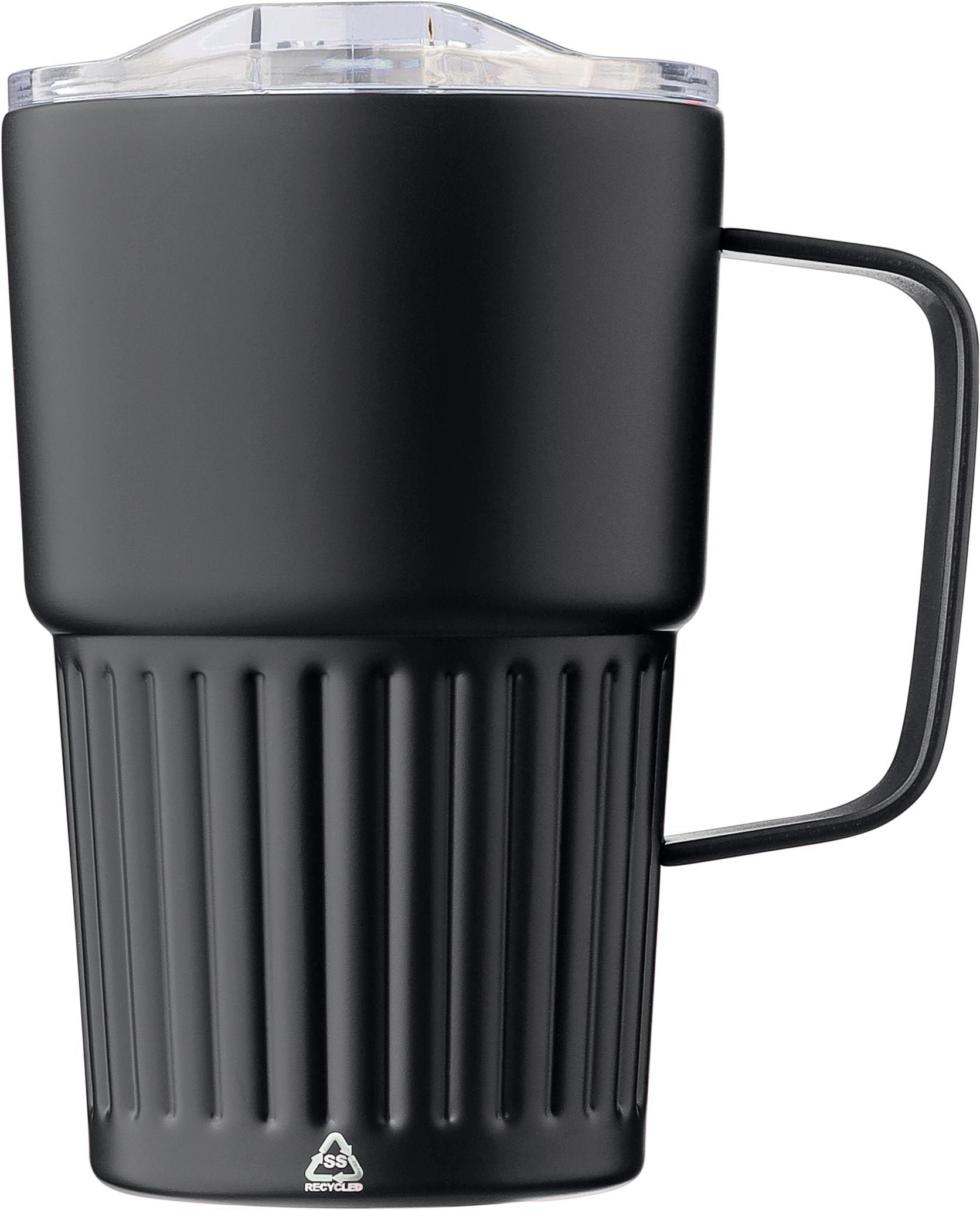 Taza de acero inox. reciclado Calo 450 ml