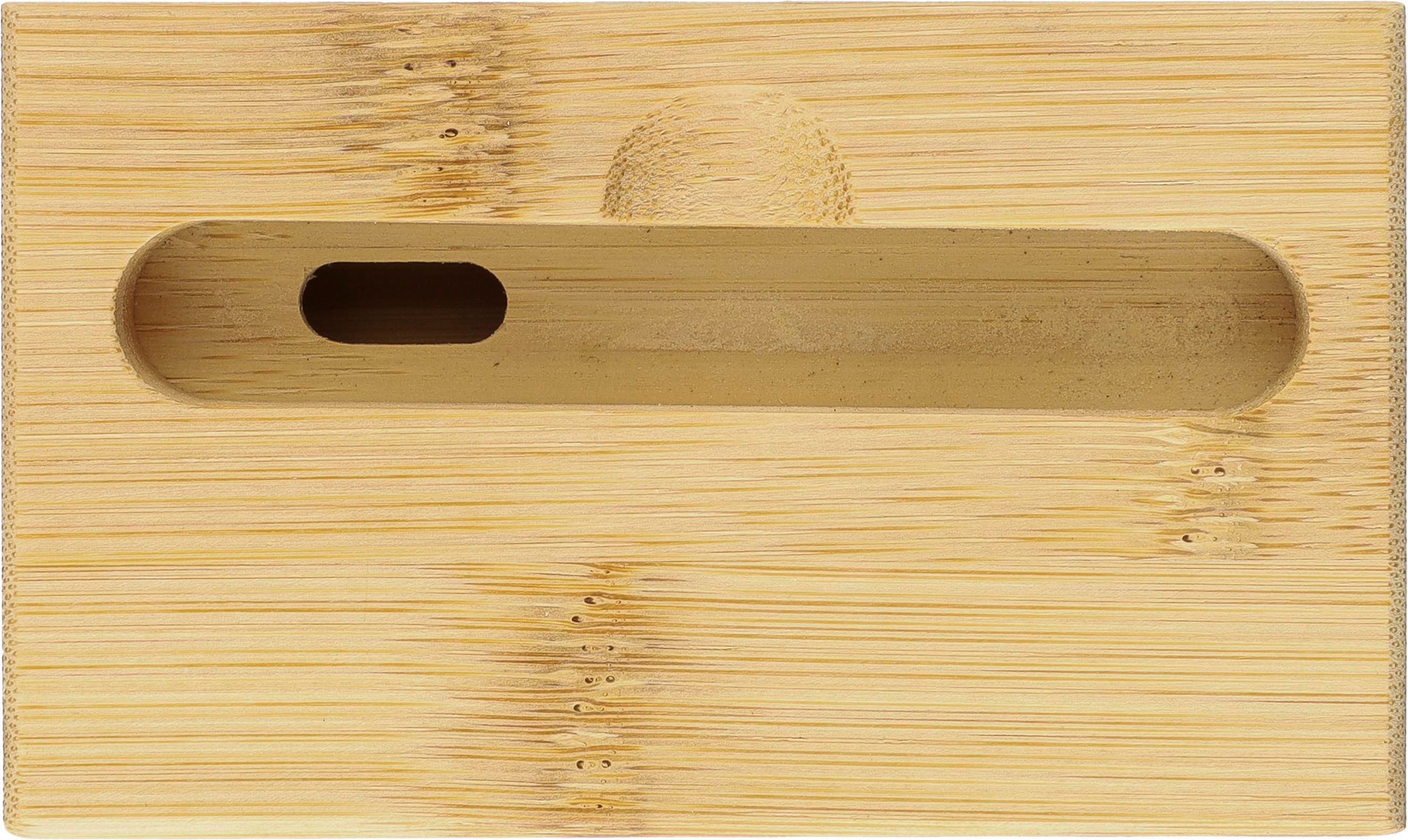Phone stand | Bamboo | Sound amplifier