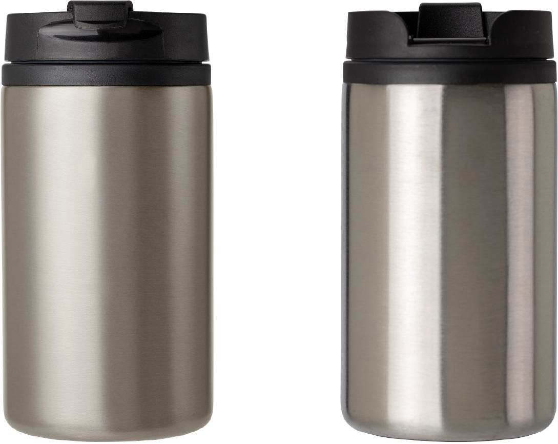 Stainless steel double walled cup Gisela
