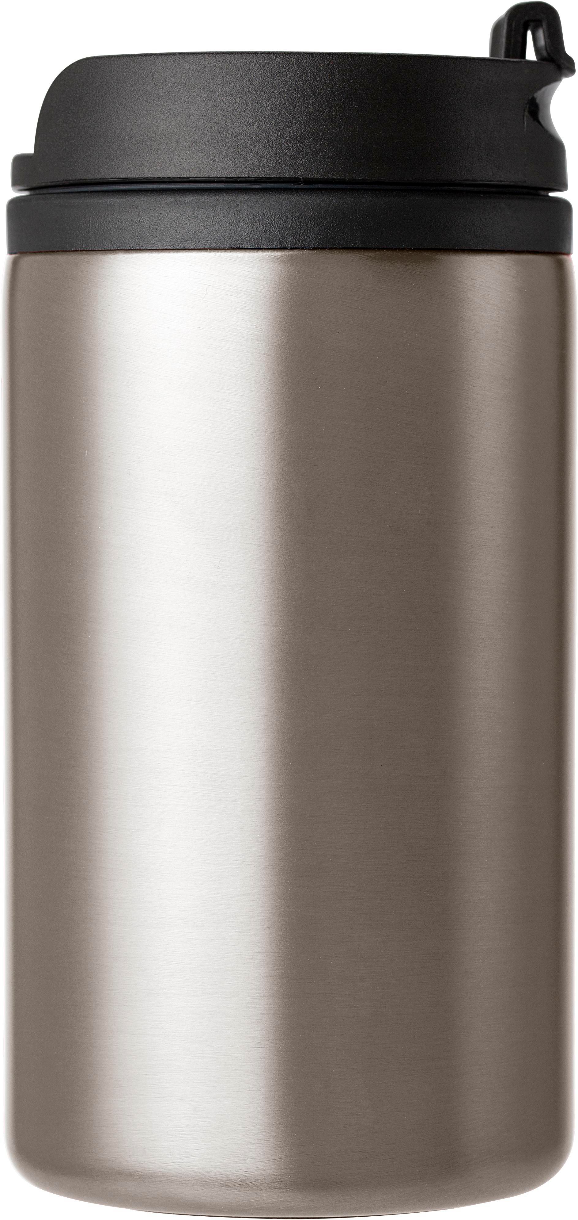 Stainless steel double walled cup Gisela