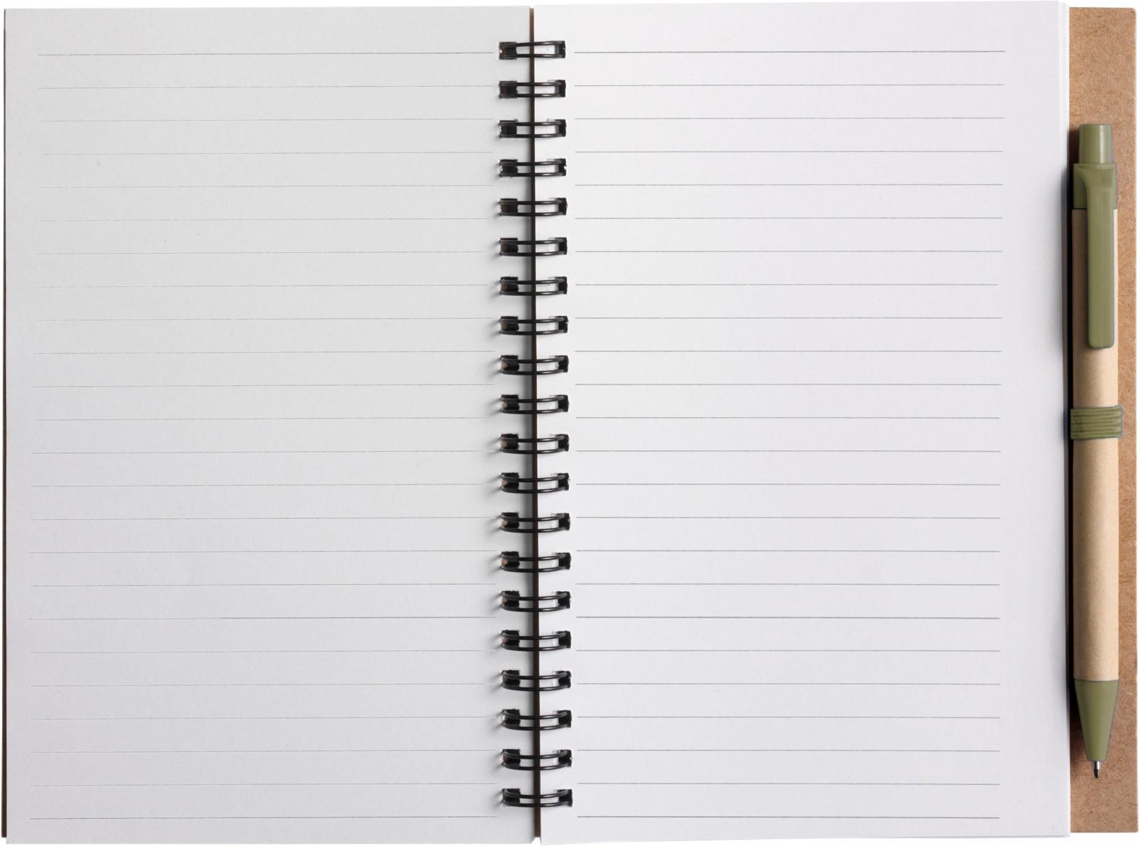 Libreta de cartón reciclado Stella