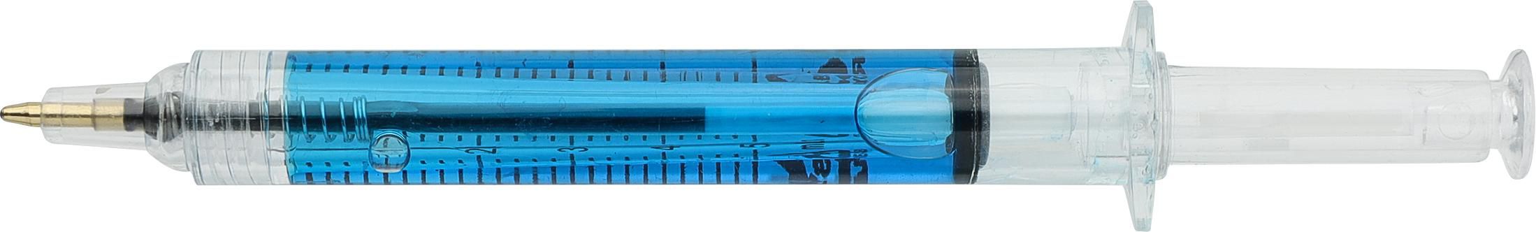 Ballpen Dr. David | Recycled plastic | Syringe shape