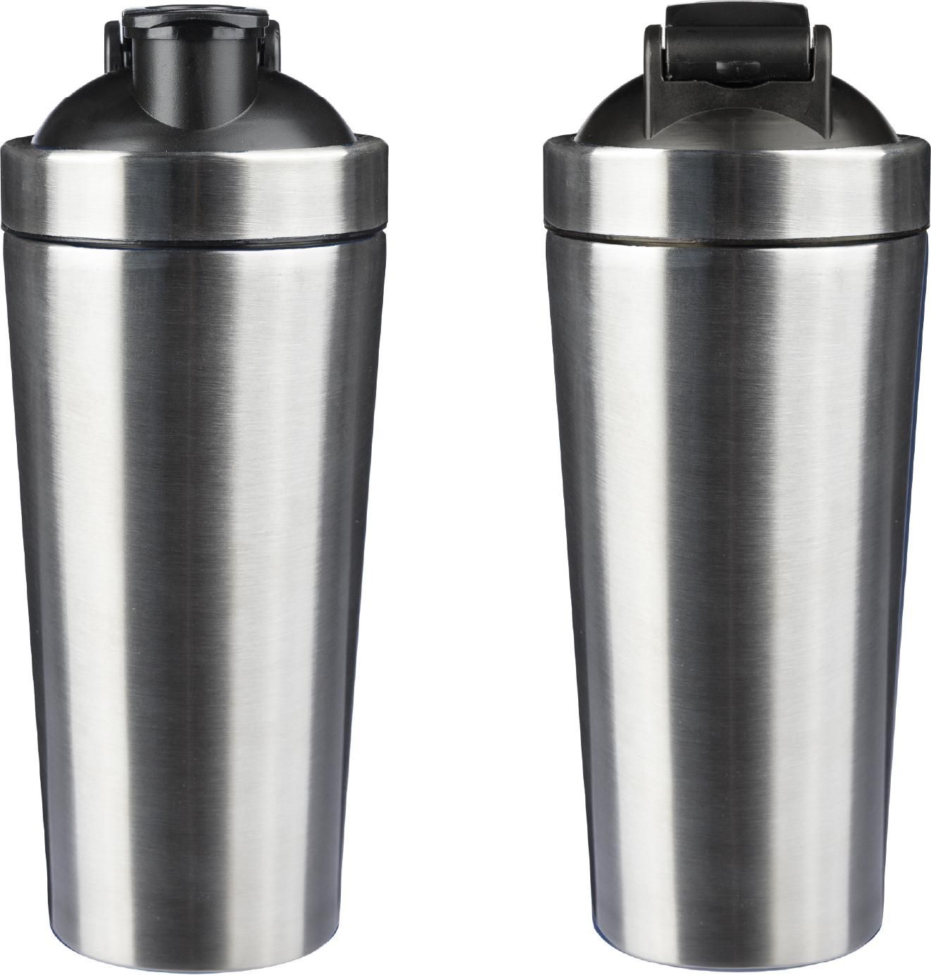 Recycled stainless steel single-walled shaker (750 ml) Orla