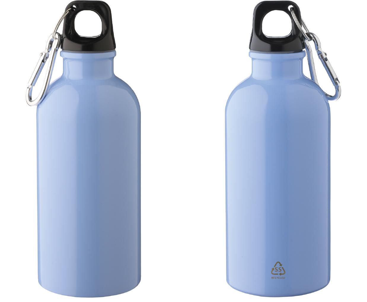 Recycled stainless steel single walled bottle (400 ml) Sable