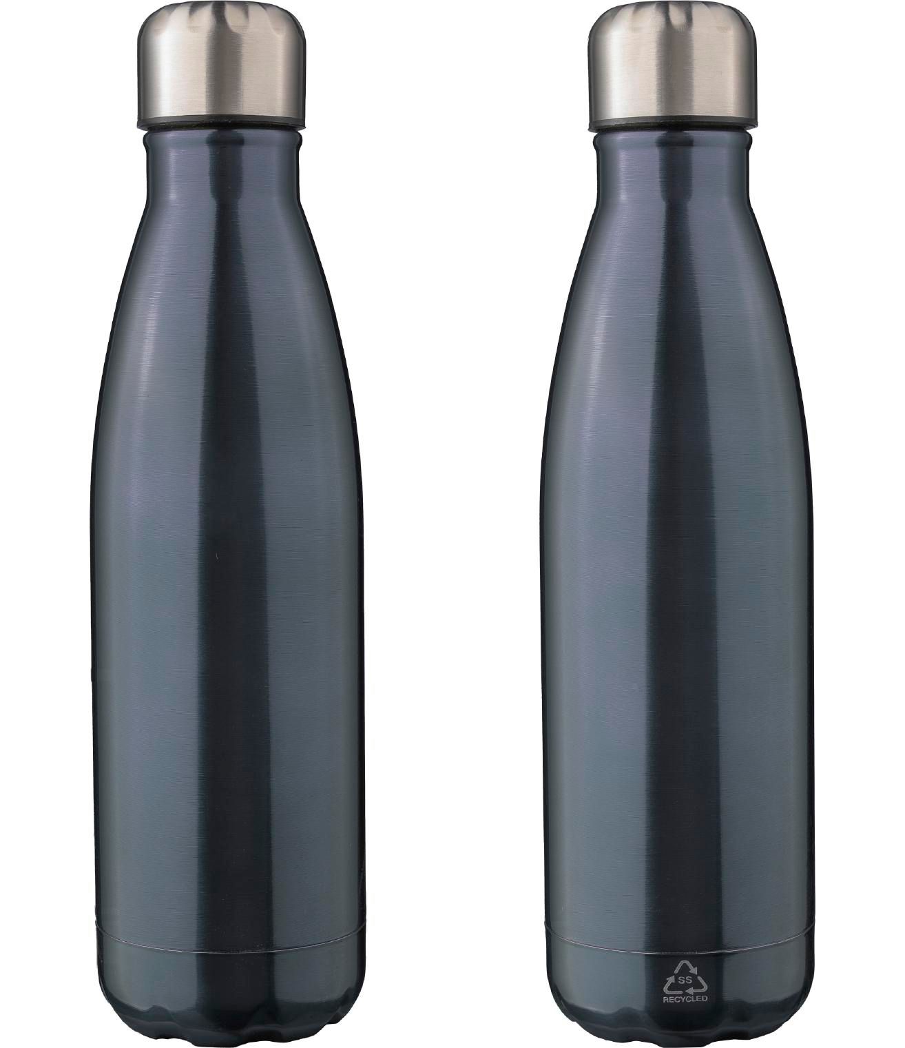 Recycled stainless steel double walled flask Lombok