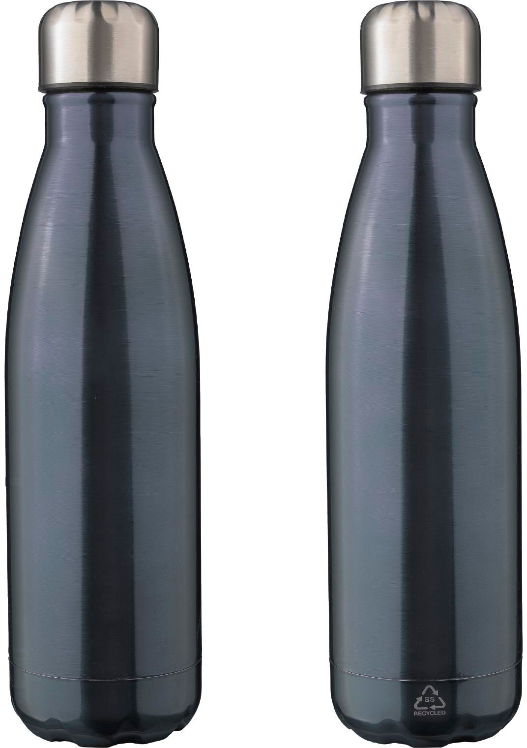 Recycled stainless steel double walled flask Lombok