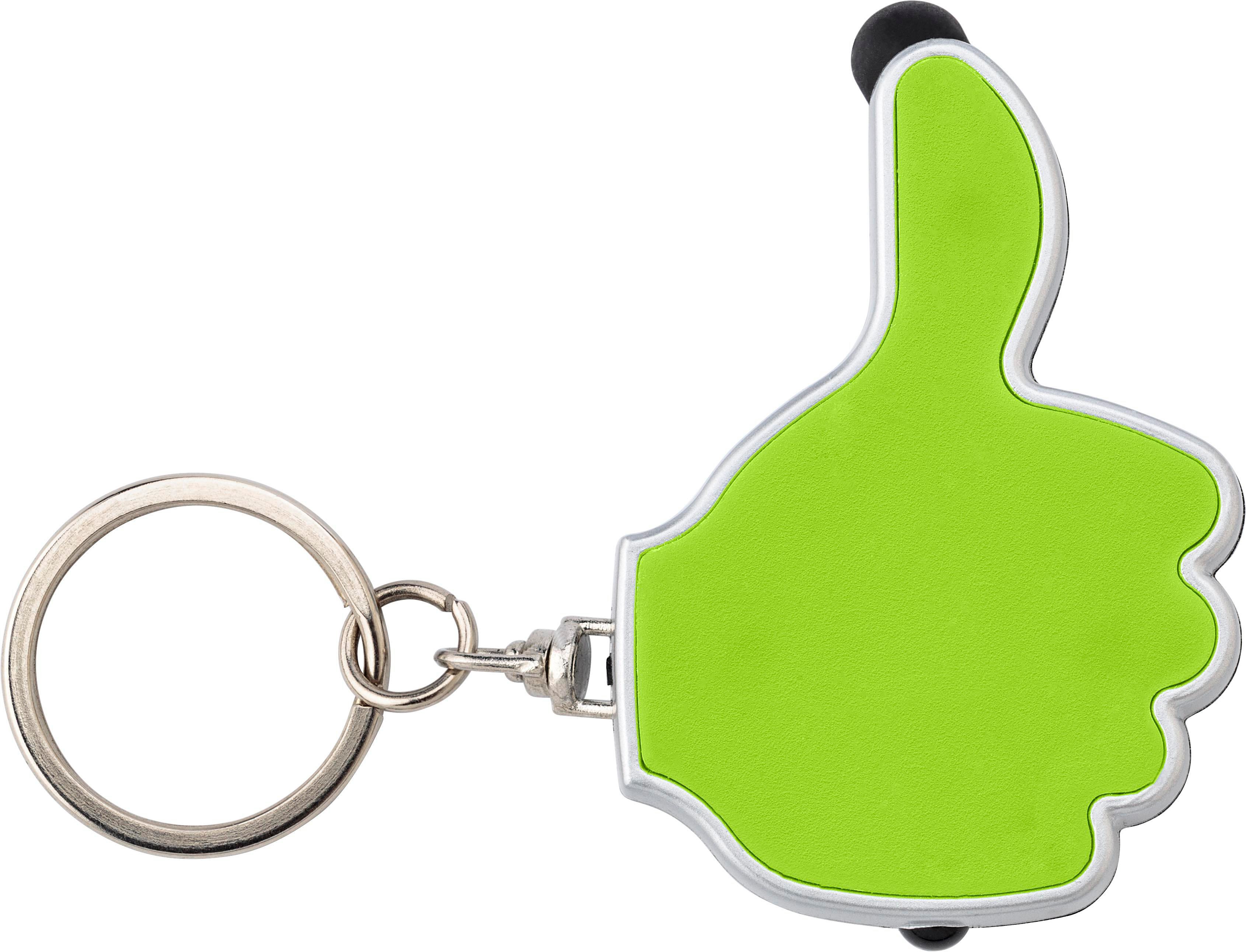 Key holder Melvin | Plastic | LED and stylus
