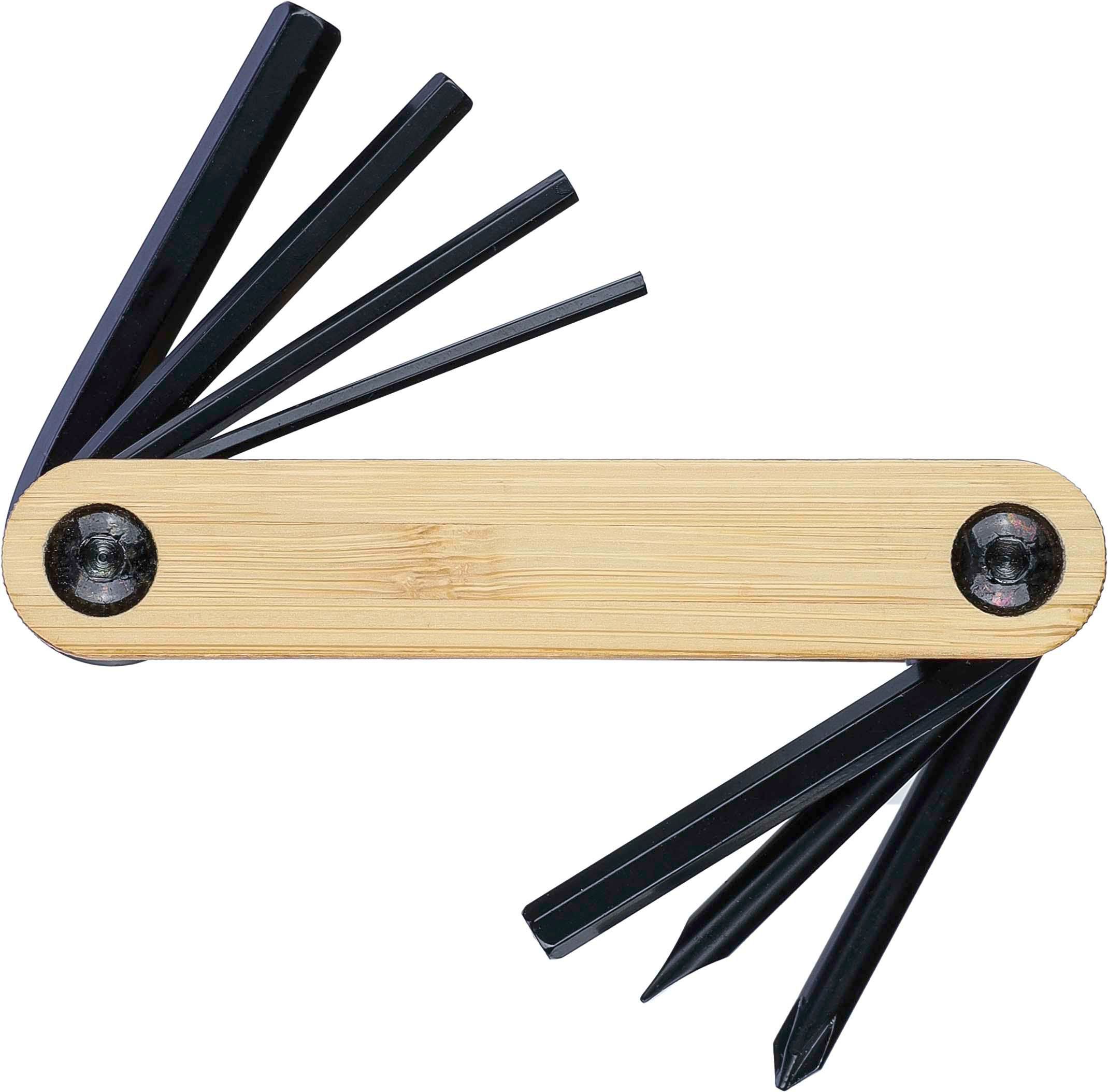 Bike repair set Edna | 7 items | Bamboo