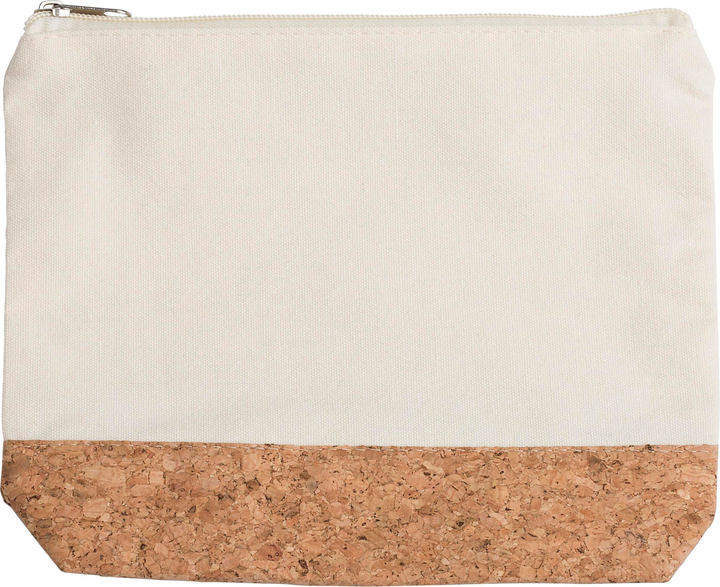 Toiletry bag Teagan | Cotton | Cork | 0.5 l