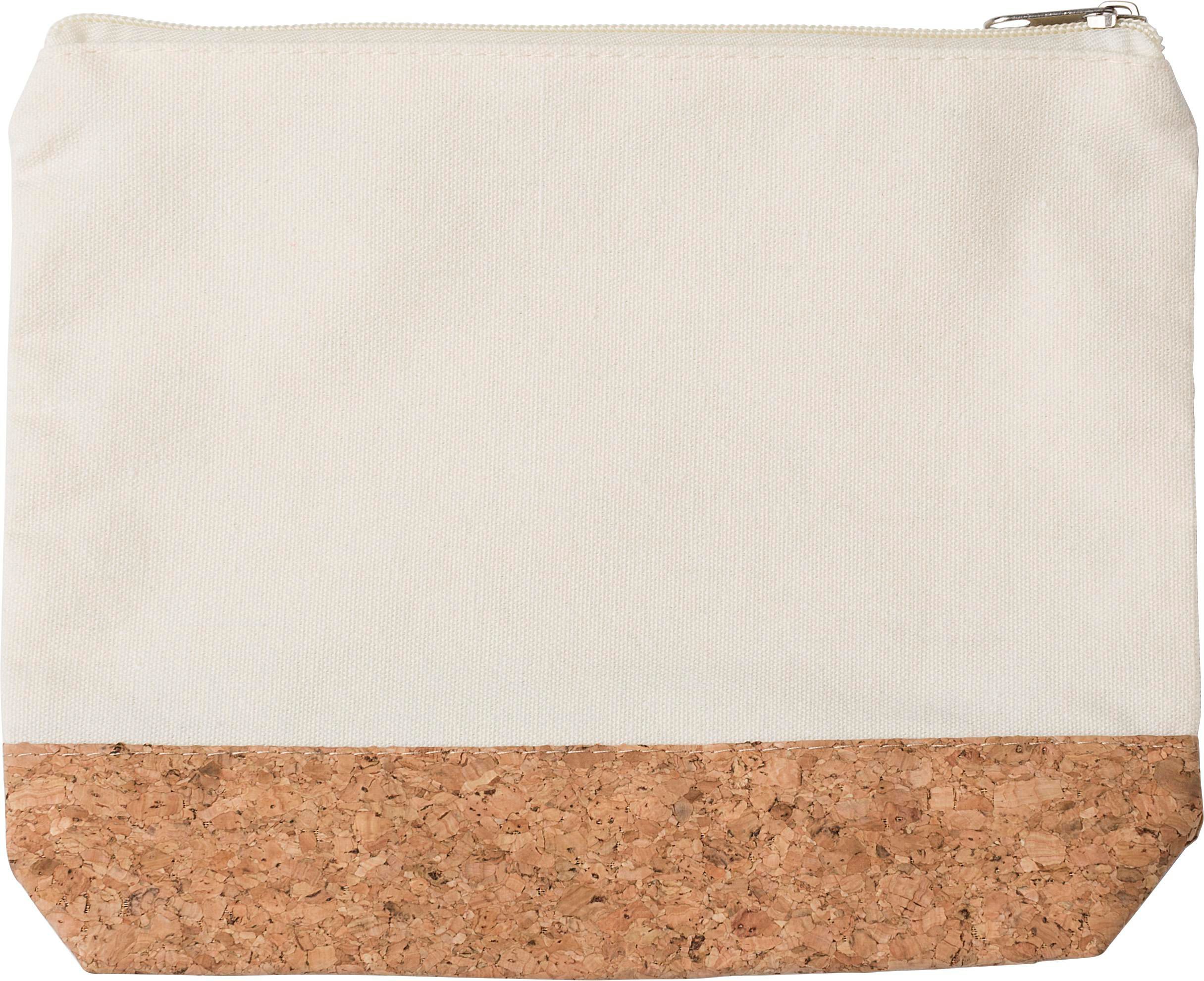 Toiletry bag Teagan | Cotton | Cork | 0.5 l