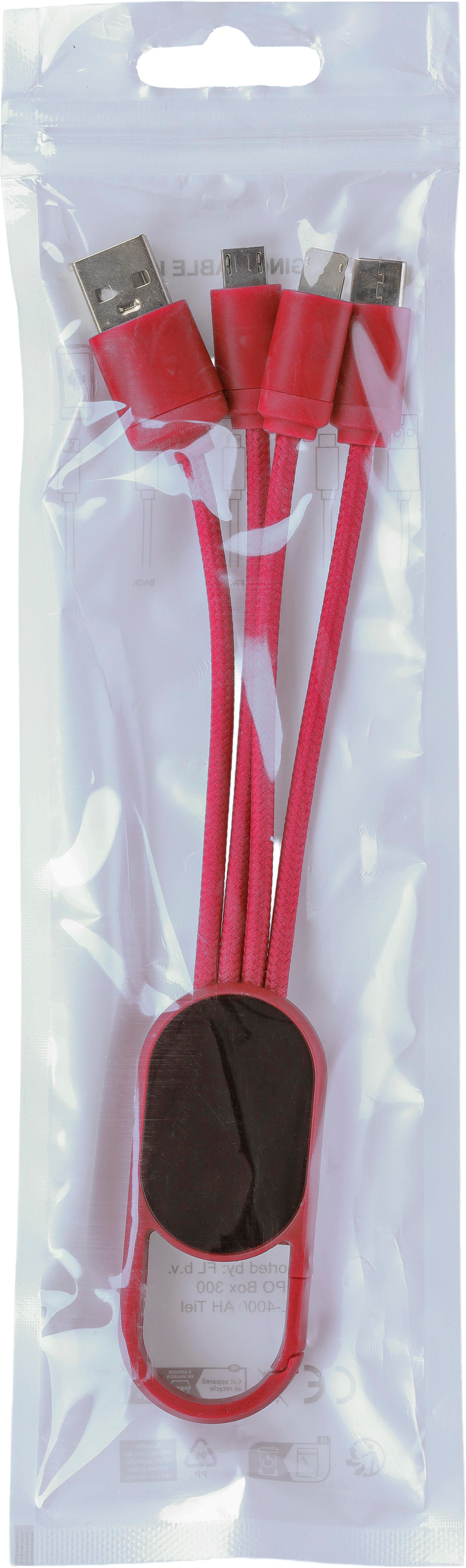 4-in-1 Charging cable set Idris