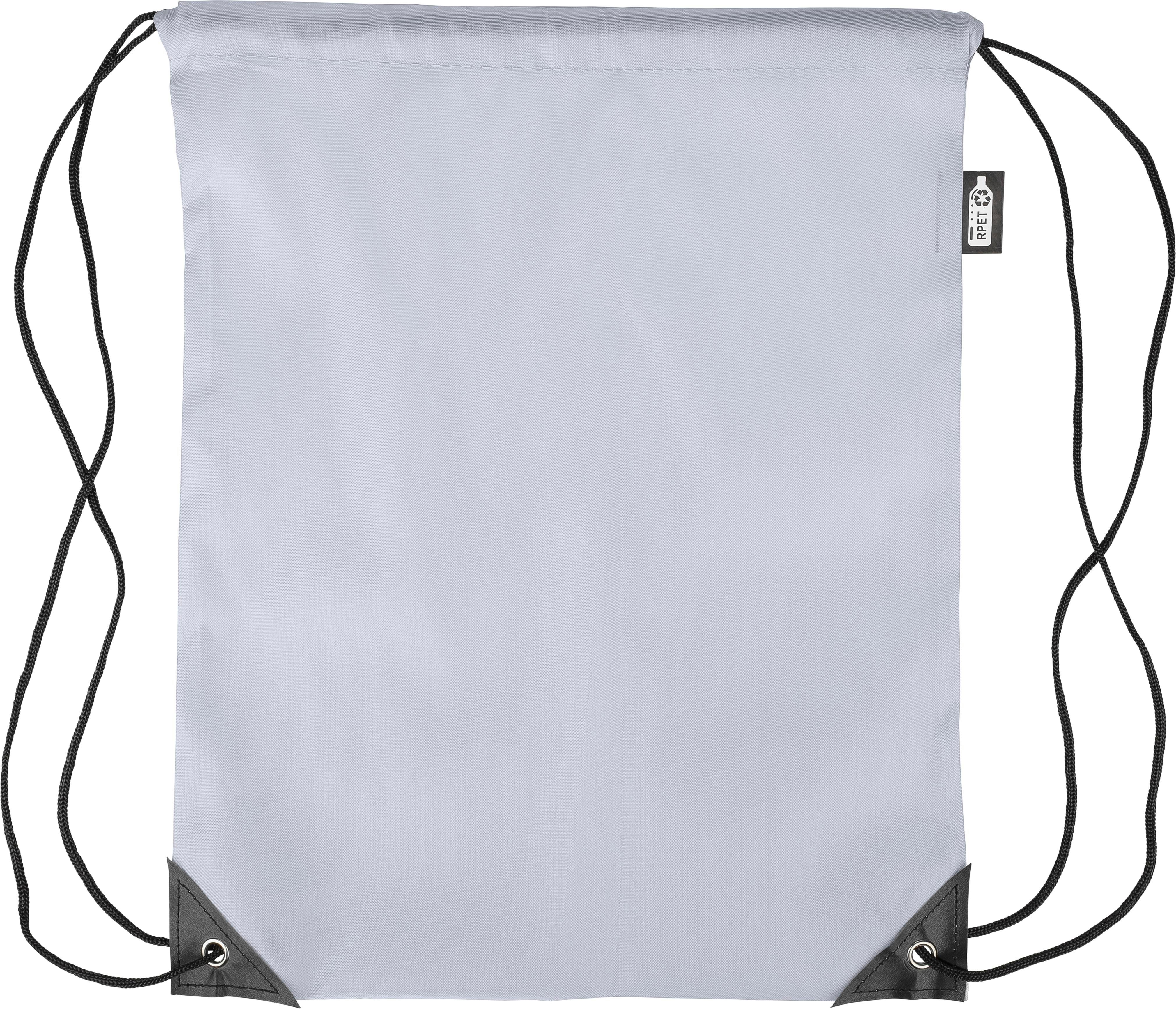 Recycled rPET polyester (210D) drawstring backpack Enrique