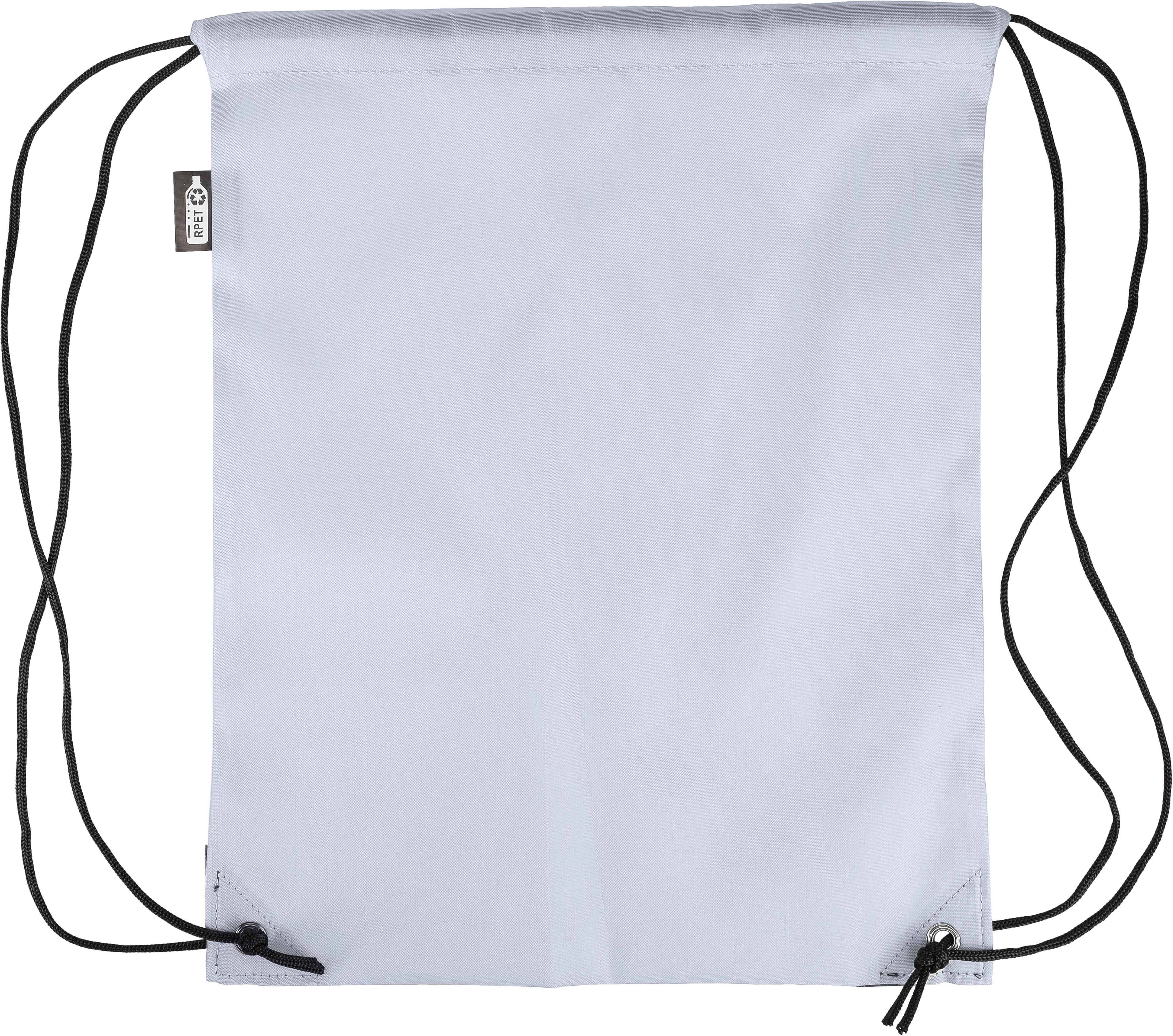Recycled rPET polyester (210D) drawstring backpack Enrique