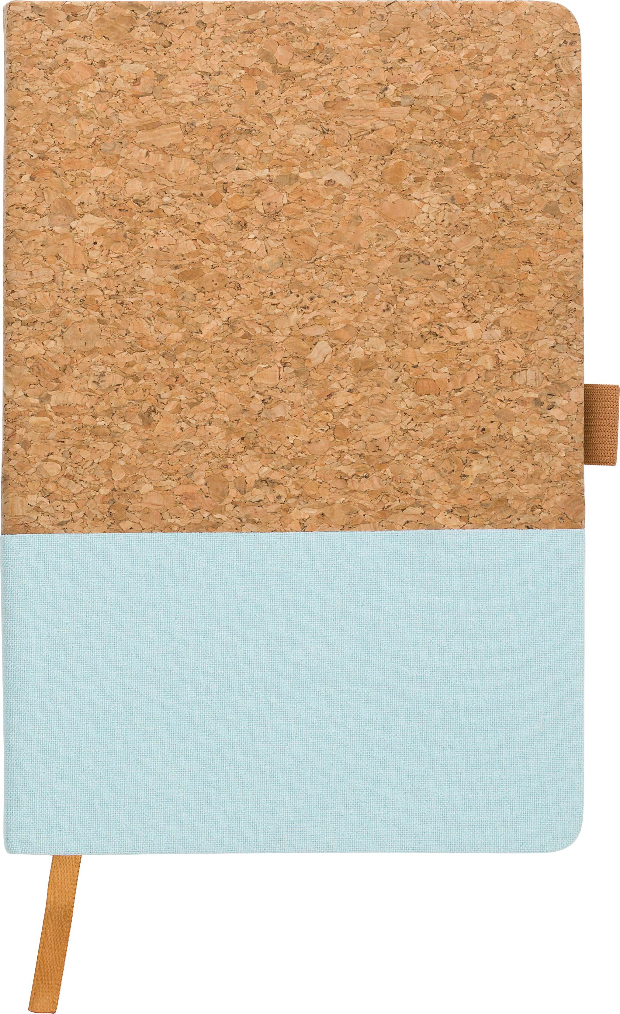 Cork and cotton notebook Trevor