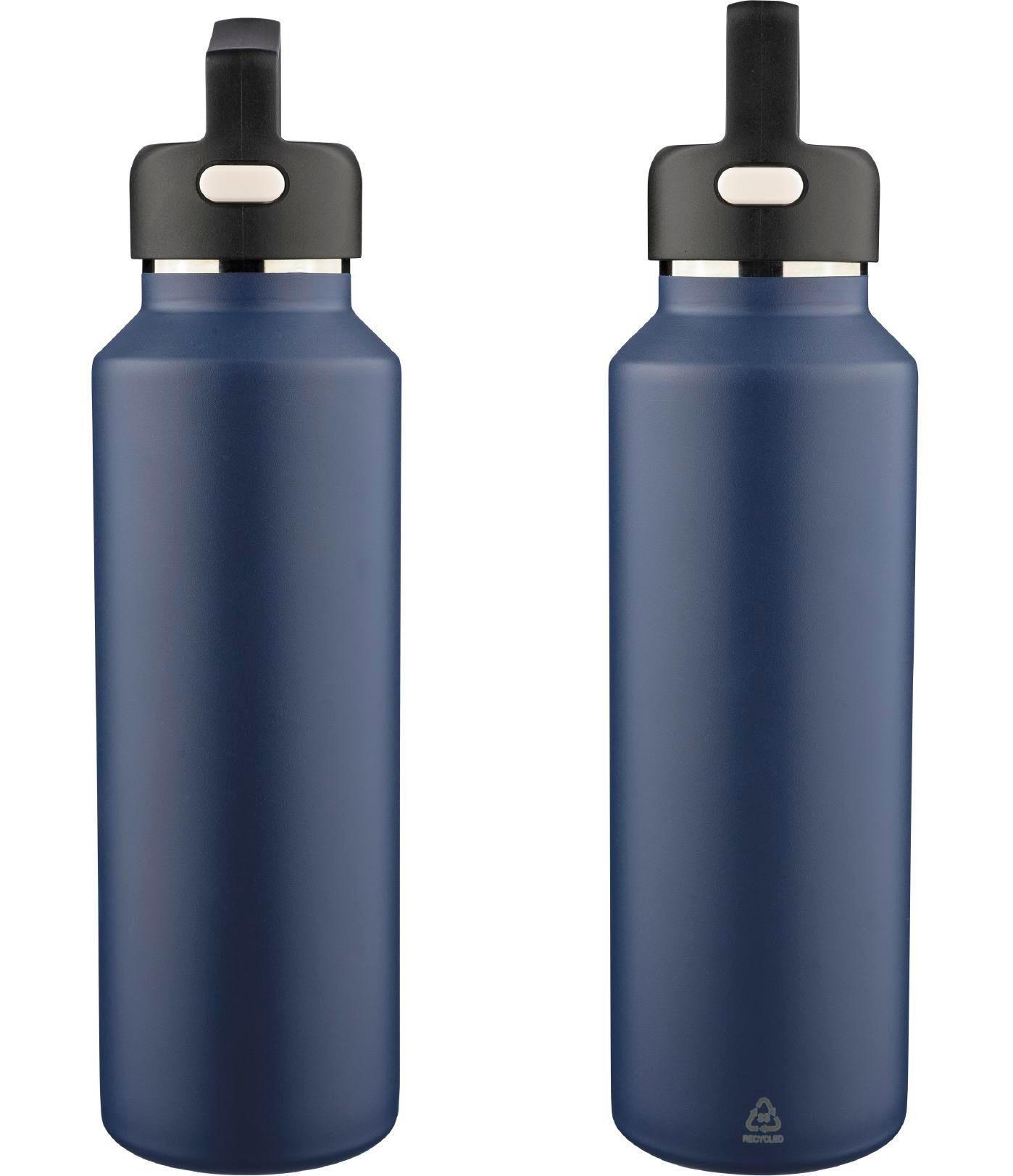 Botella termo de acero inox. reciclado Mace 600 ml