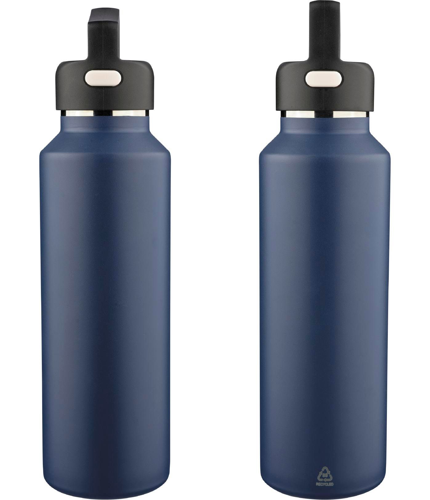 Botella termo de acero inox. reciclado Mace 600 ml