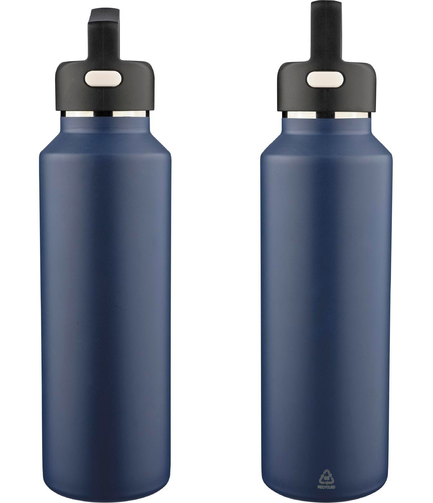 Botella termo de acero inox. reciclado Mace 600 ml