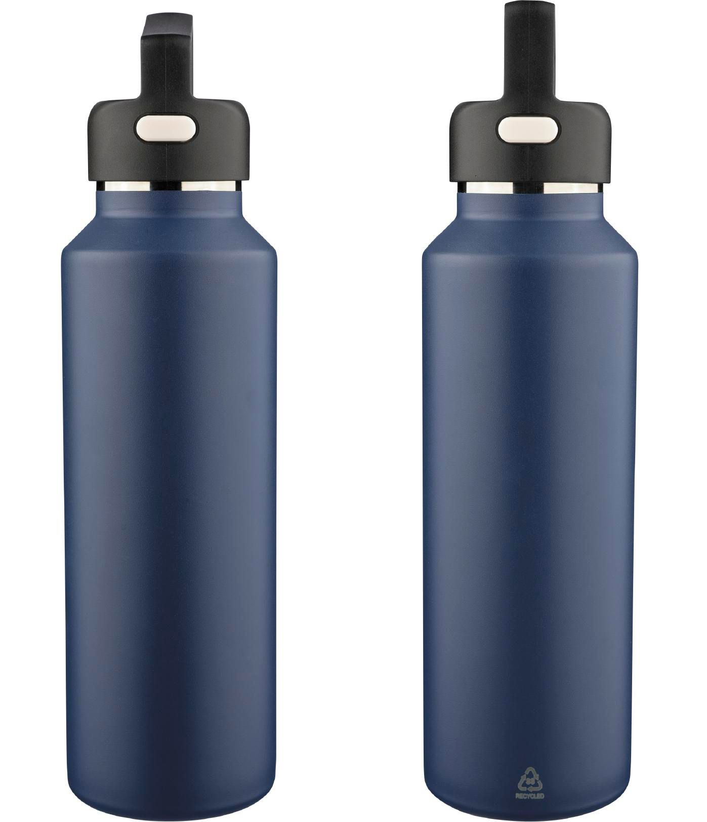 Botella termo de acero inox. reciclado Mace 600 ml
