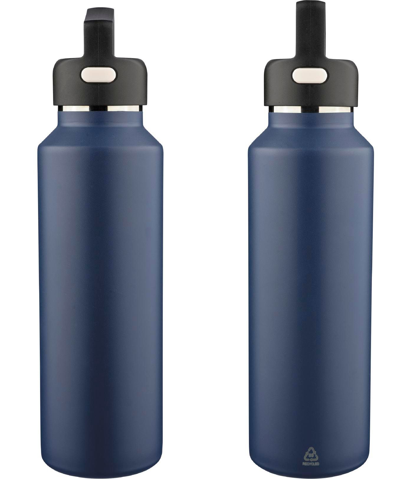 Botella termo de acero inox. reciclado Mace 600 ml