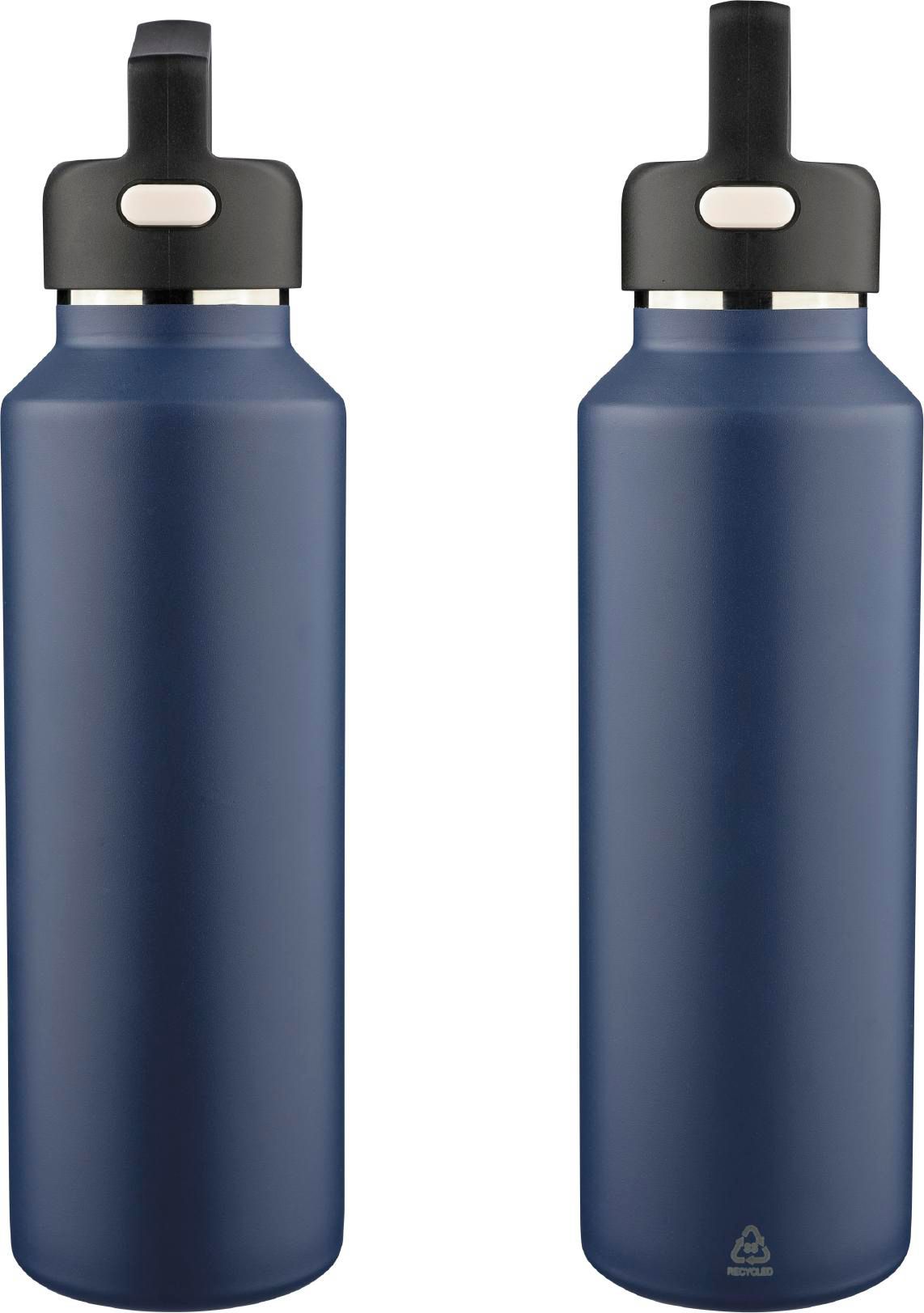 Botella termo de acero inox. reciclado Mace 600 ml