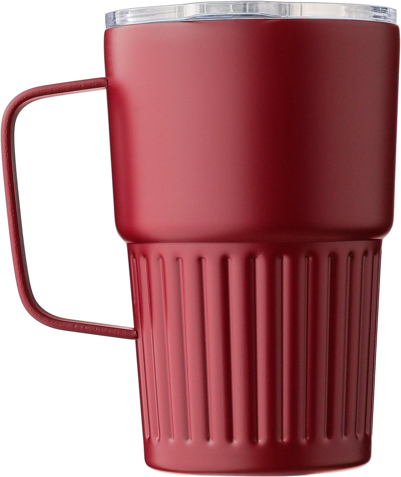 Taza de acero inox. reciclado Calo 450 ml