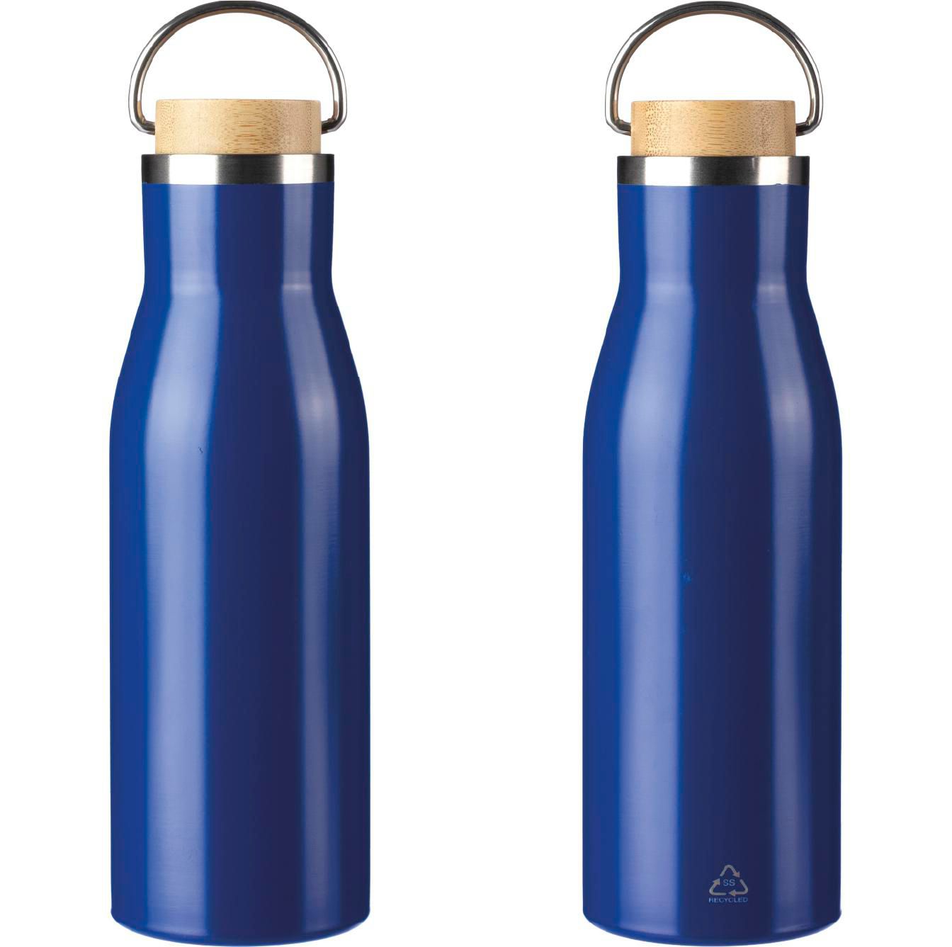 Botella de acero inox. reciclado Aline