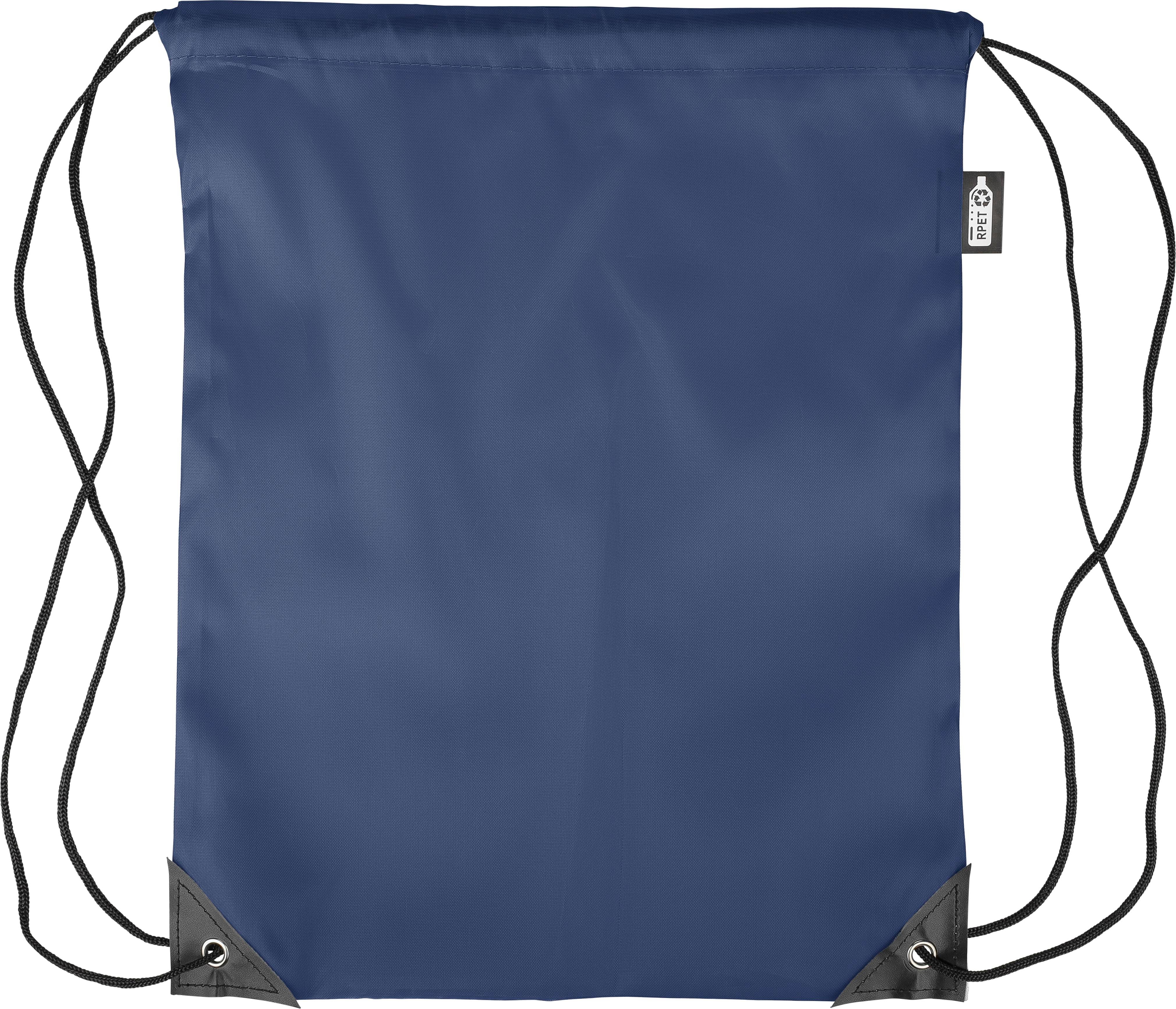 Recycled rPET polyester (210D) drawstring backpack Enrique