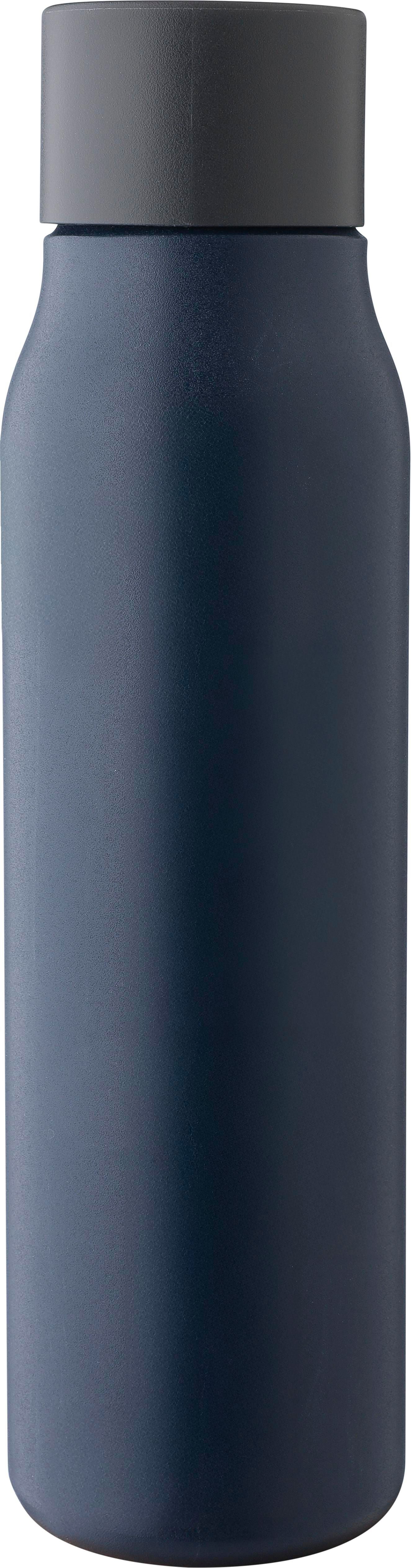 Recycled stainless steel double-walled drinking bottle (600 ml) Cassian