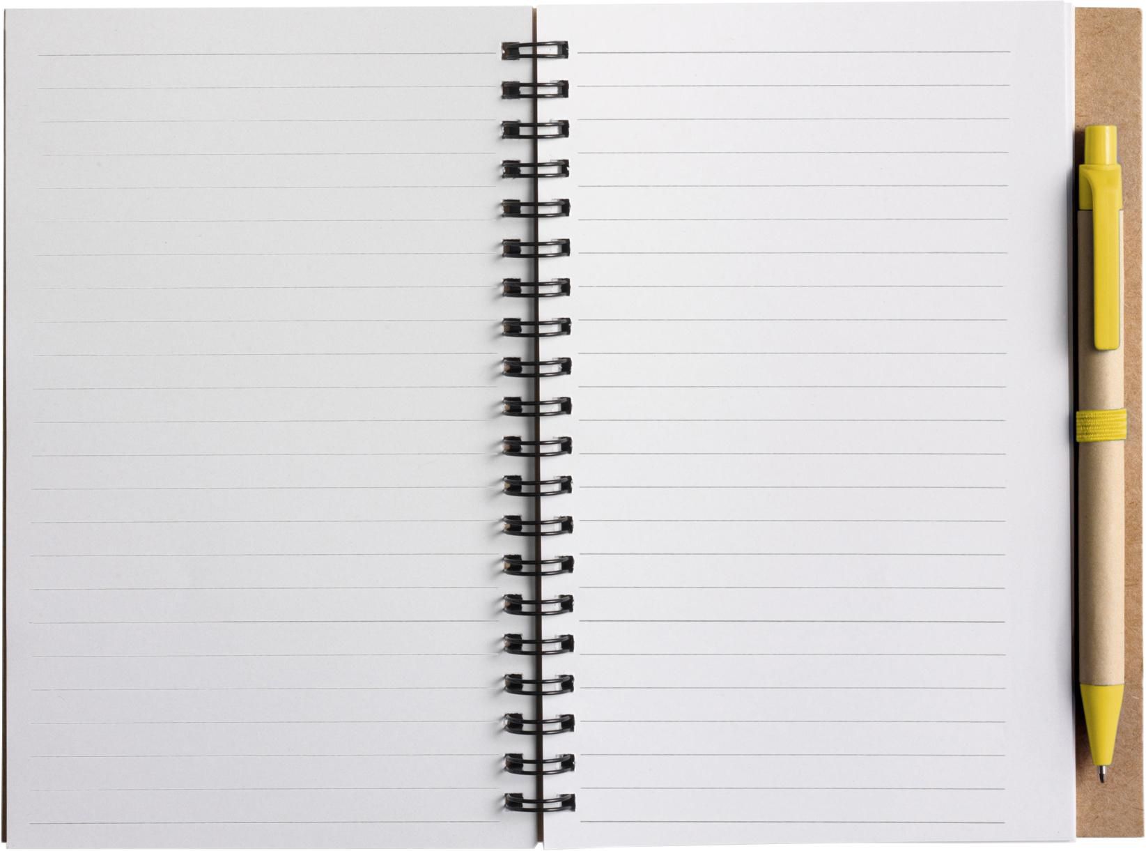 Libreta de cartón reciclado Stella