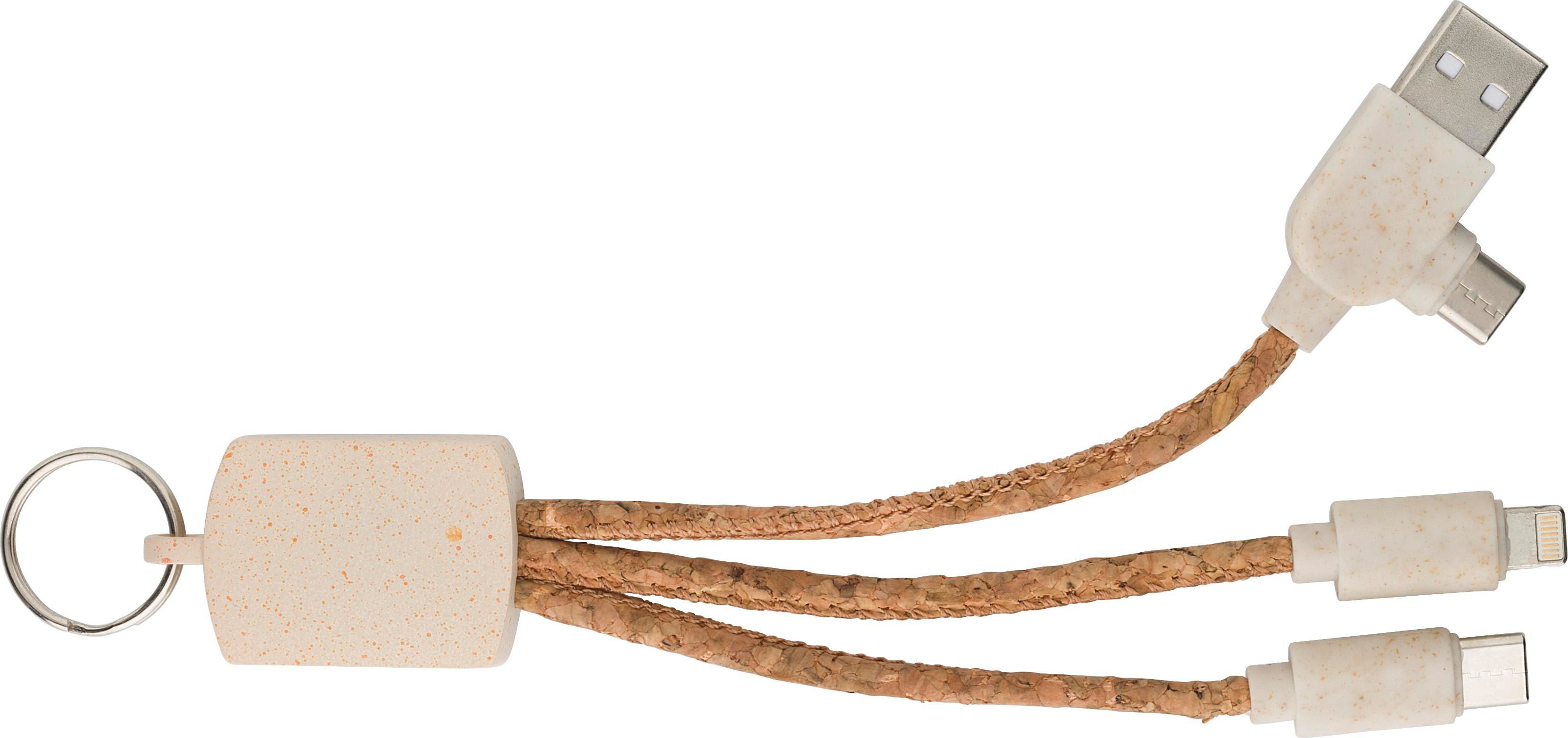 Charging cable Landry | Key chain | Cork