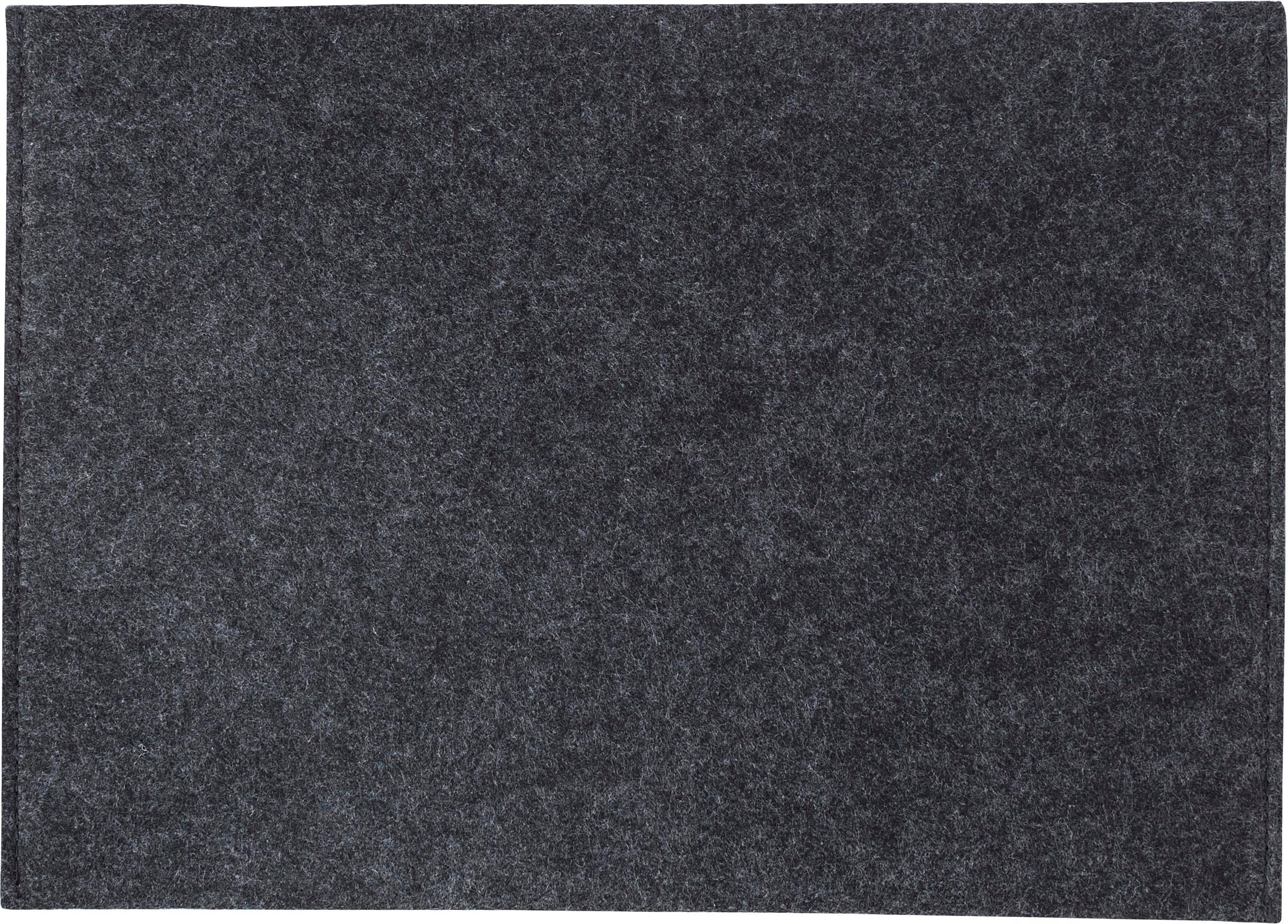 Document pouch Riley | Recycled felt | Velcro closure