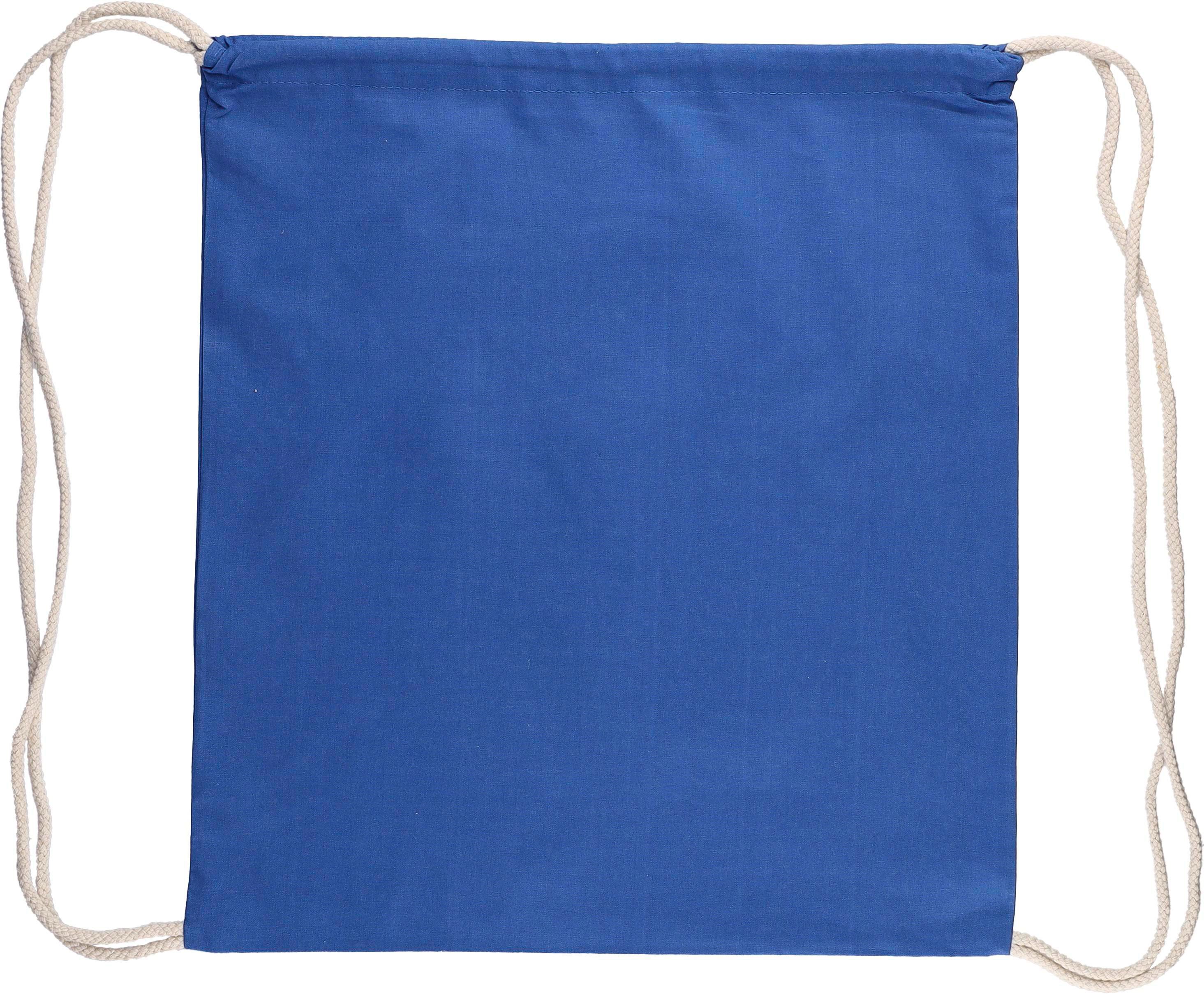 Cotton (140 gsm) drawstring backpack Bridget