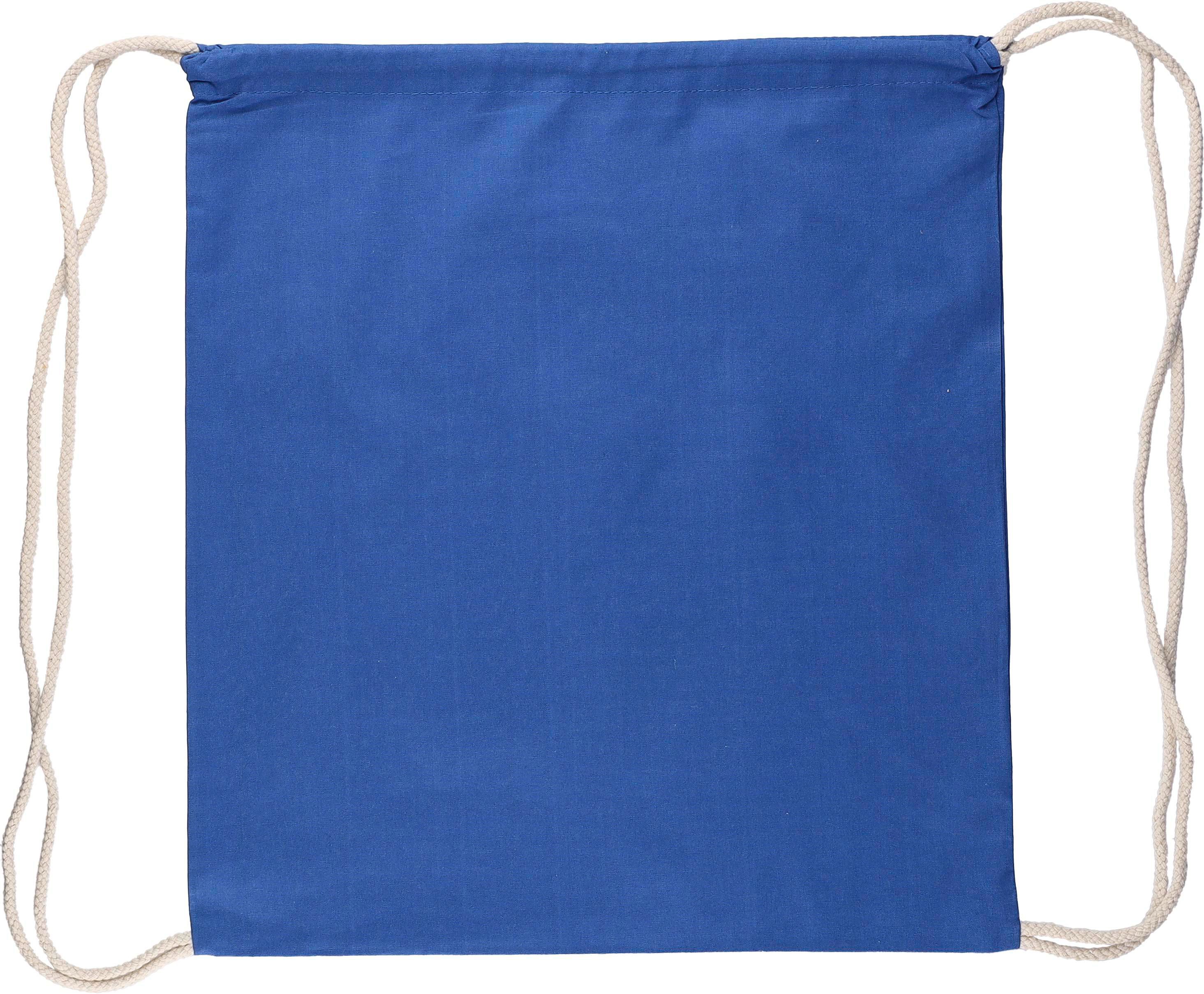 Cotton (140 gsm) drawstring backpack Bridget