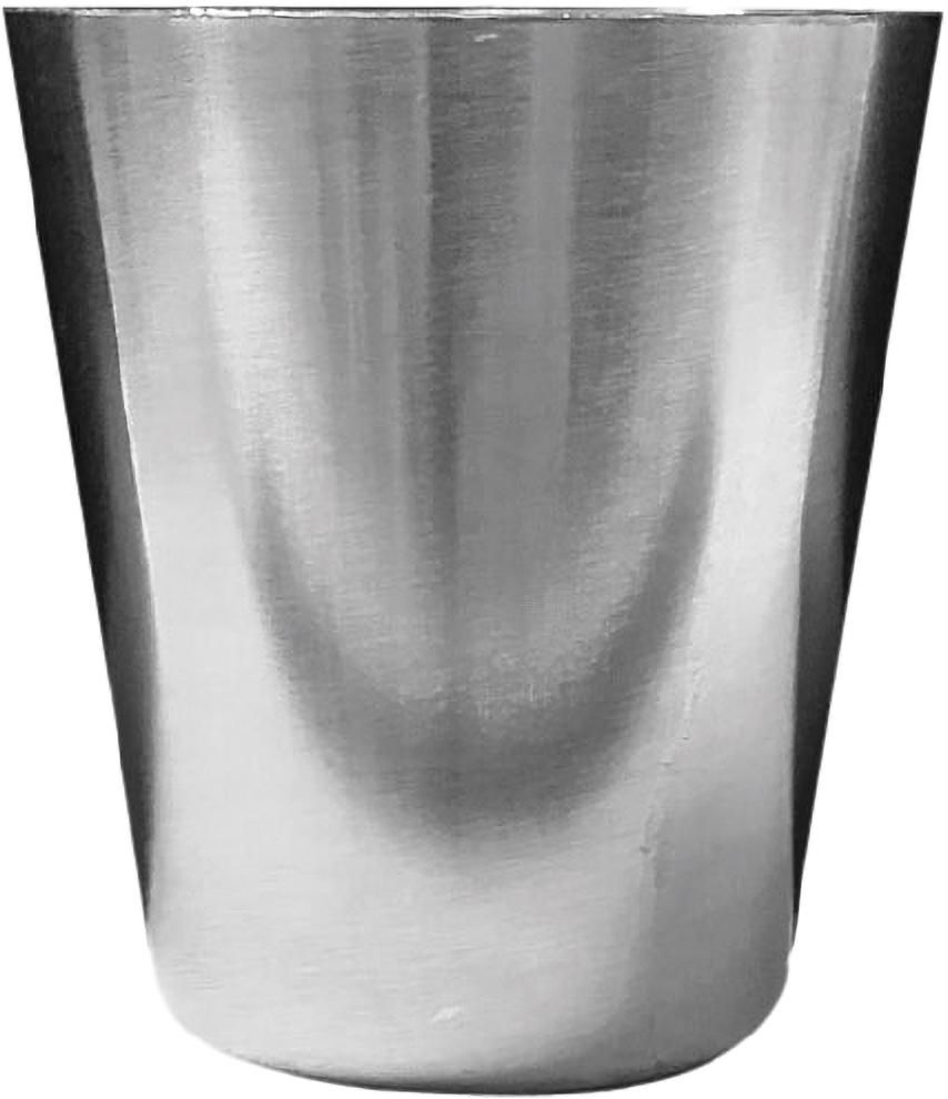 Hip flask set Brittany | Stainless steel 304 | 220 ml | 4 cups