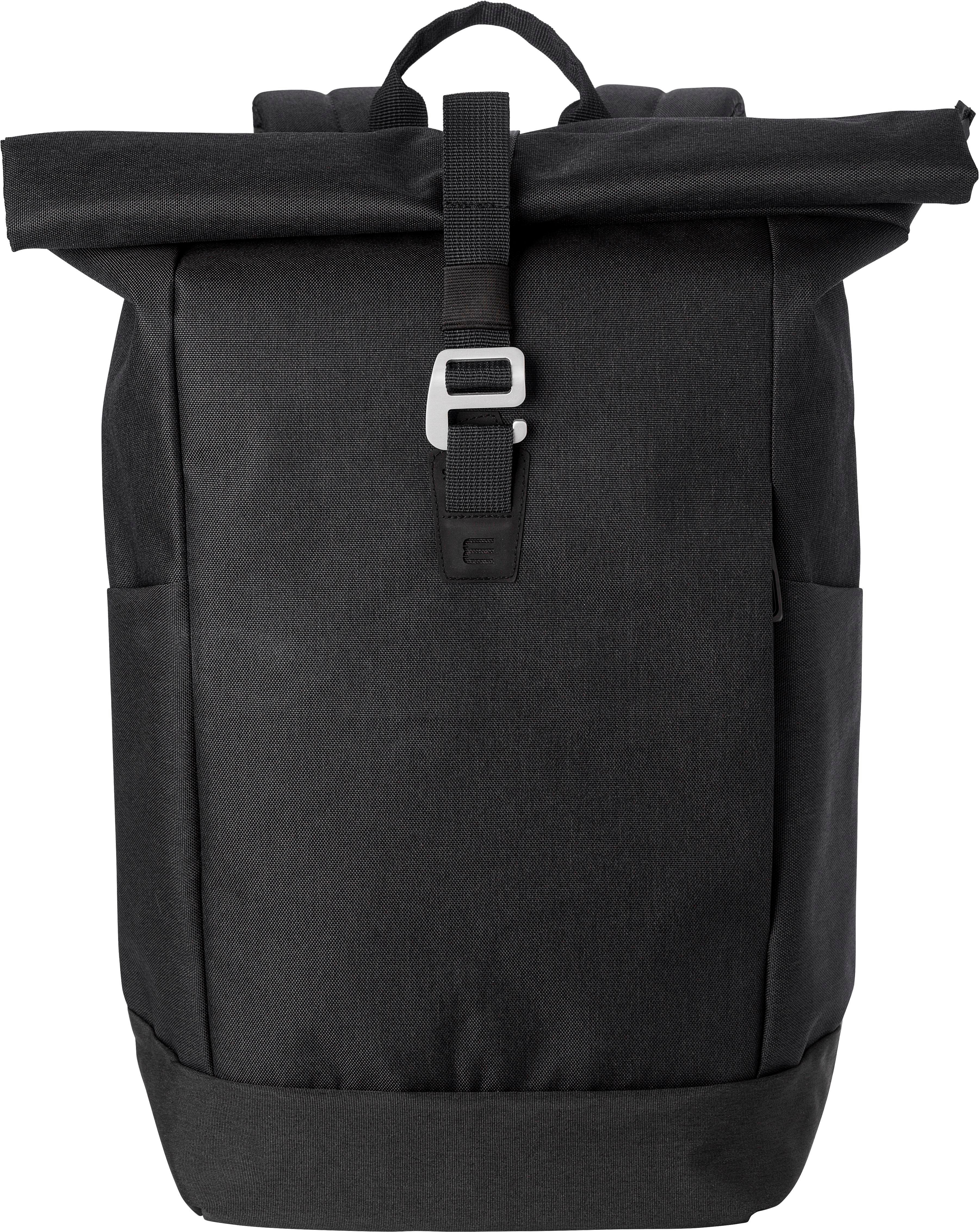 Polyester (600D) roll-top backpack Dax