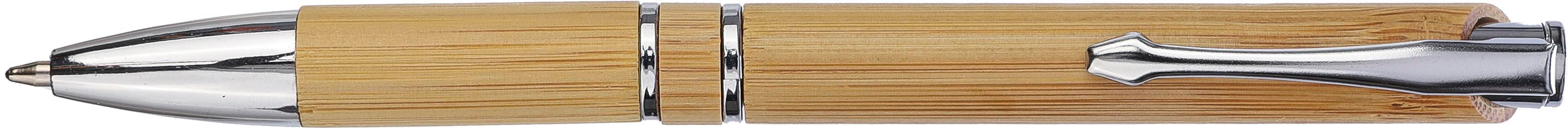 Ballpen Deanna | Bamboo | Chrome