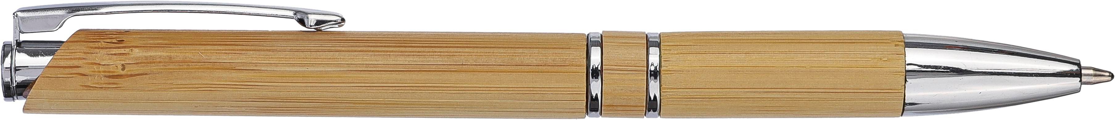 Ballpen Deanna | Bamboo | Chrome