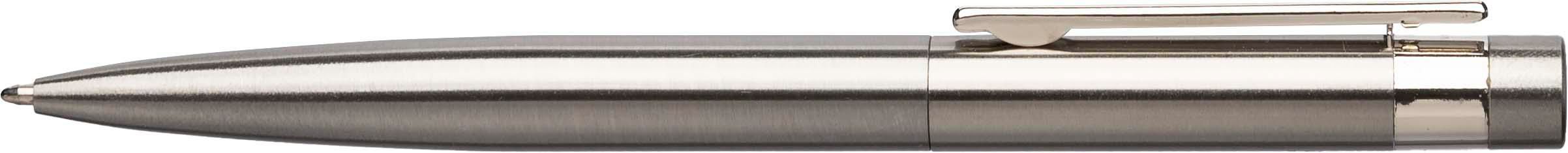 Recycled stainless steel twist ballpen Hannelore