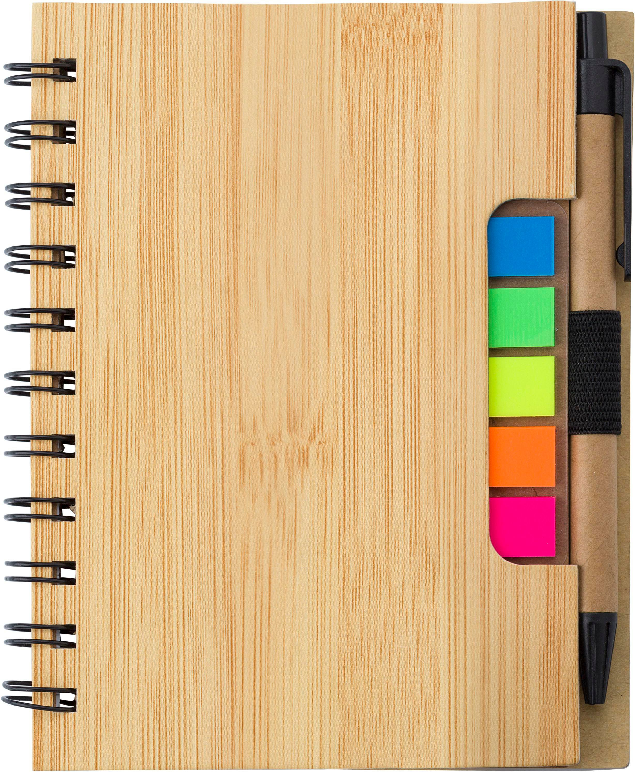 Wire bound notebook with ballpen Niall