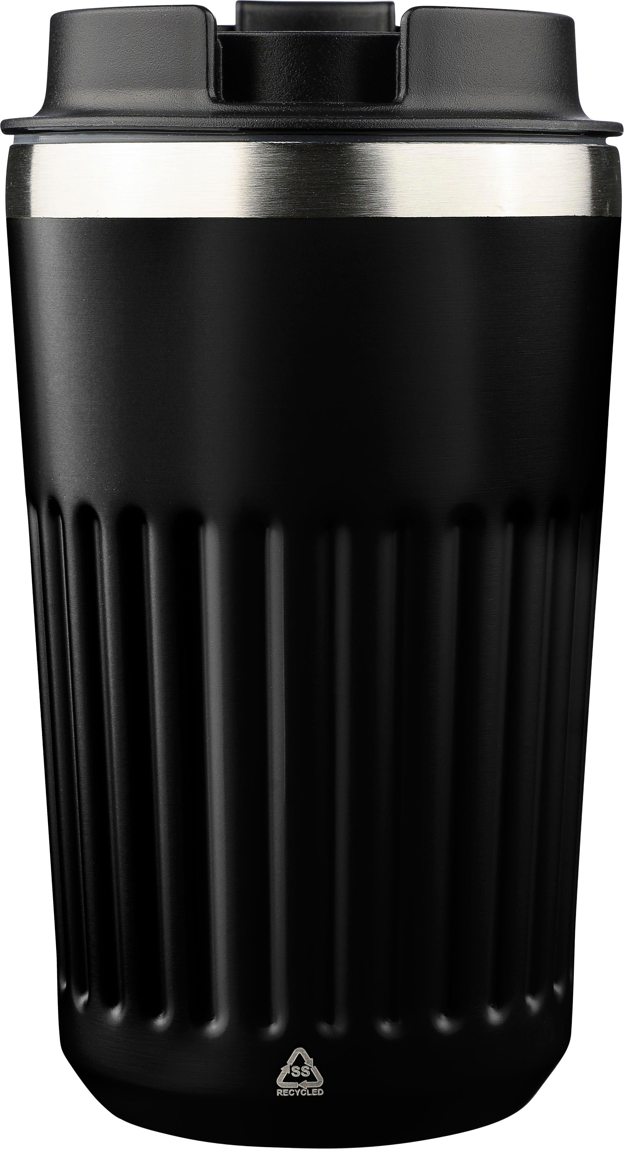 Vaso termo de acero inox. reciclado Chiara 400 ml