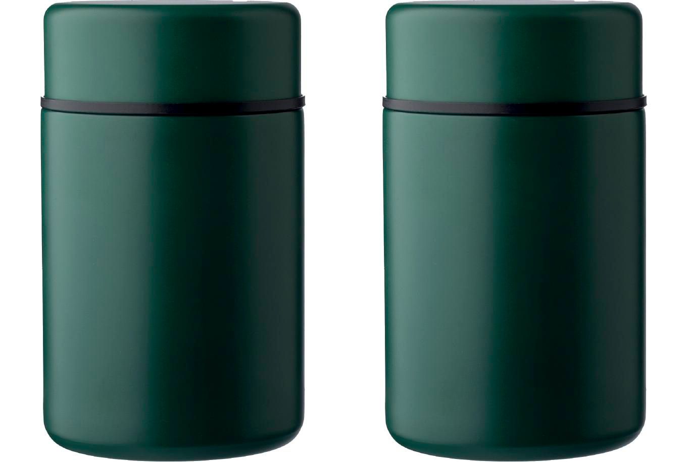 Stainless steel double walled lunch pot Niko