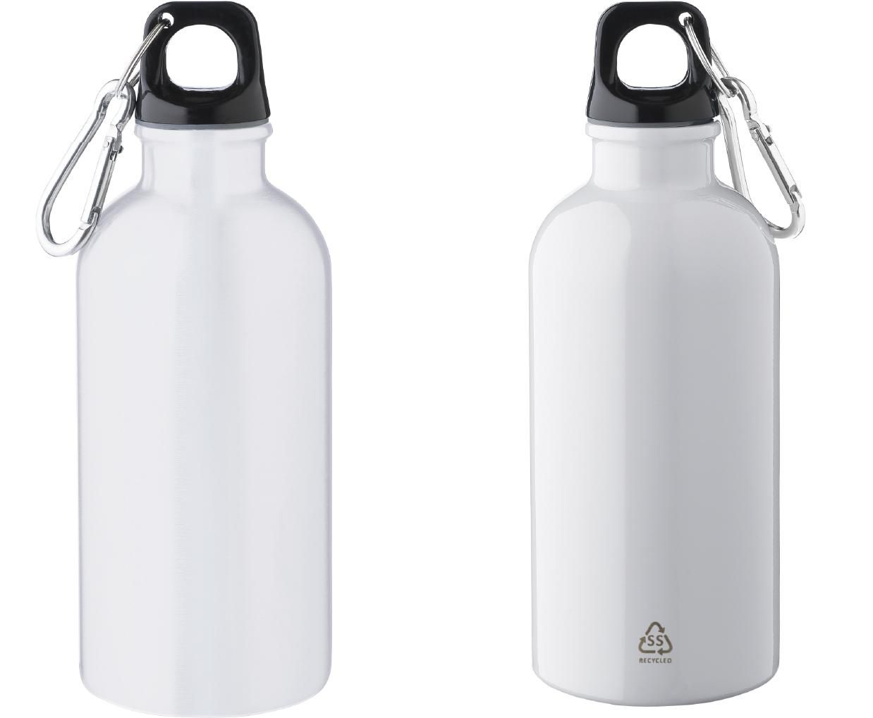 Recycled stainless steel single walled bottle (400 ml) Sable