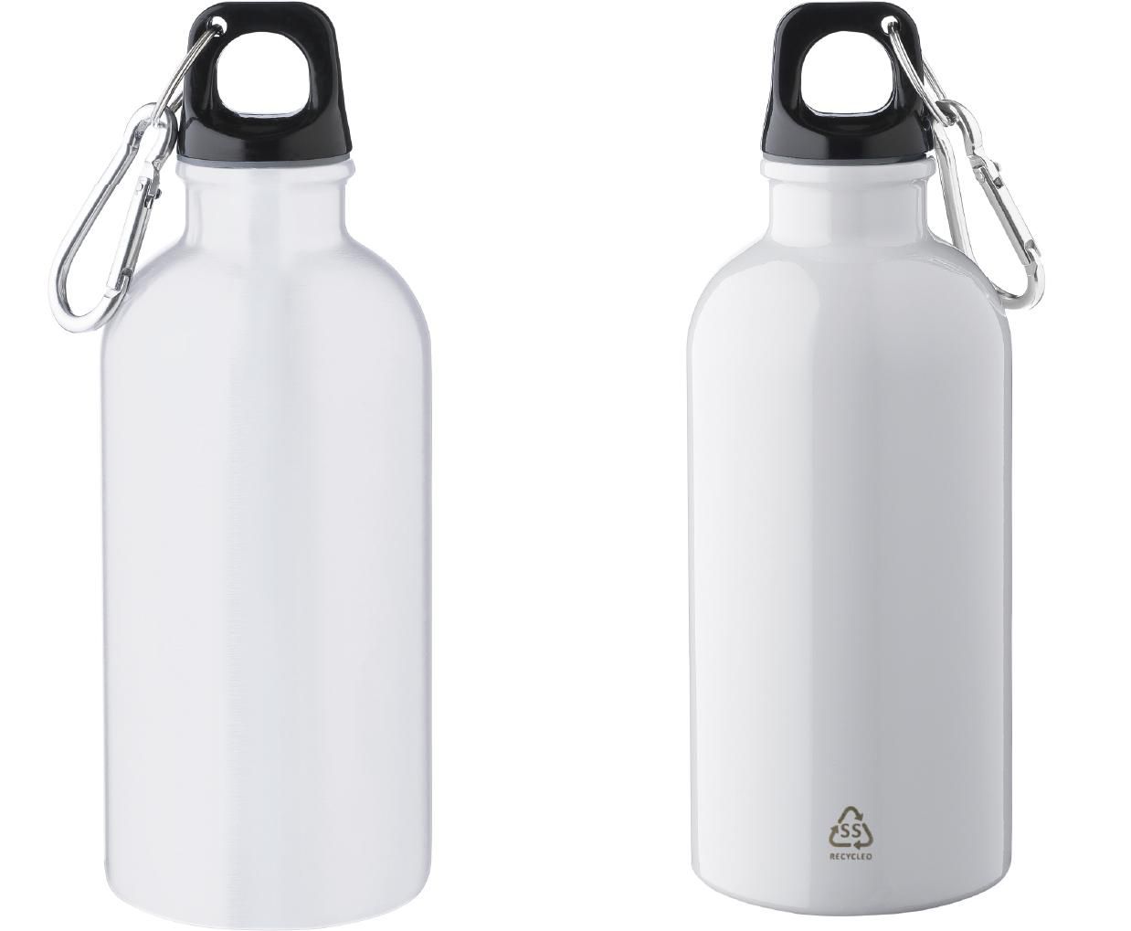 Recycled stainless steel single walled bottle (400 ml) Sable