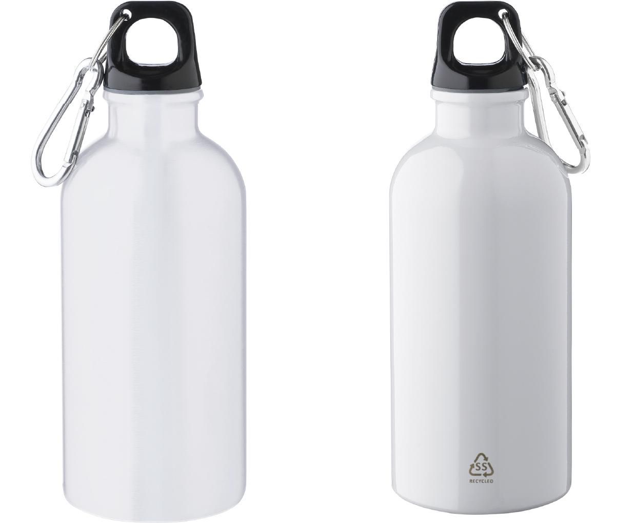 Recycled stainless steel single walled bottle (400 ml) Sable