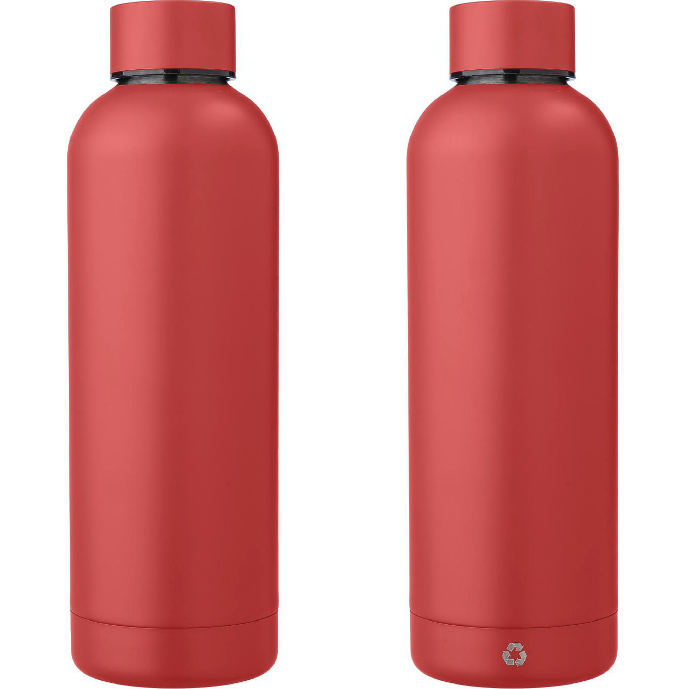 Botella de acero inox. reciclado Isaiah 500 ml