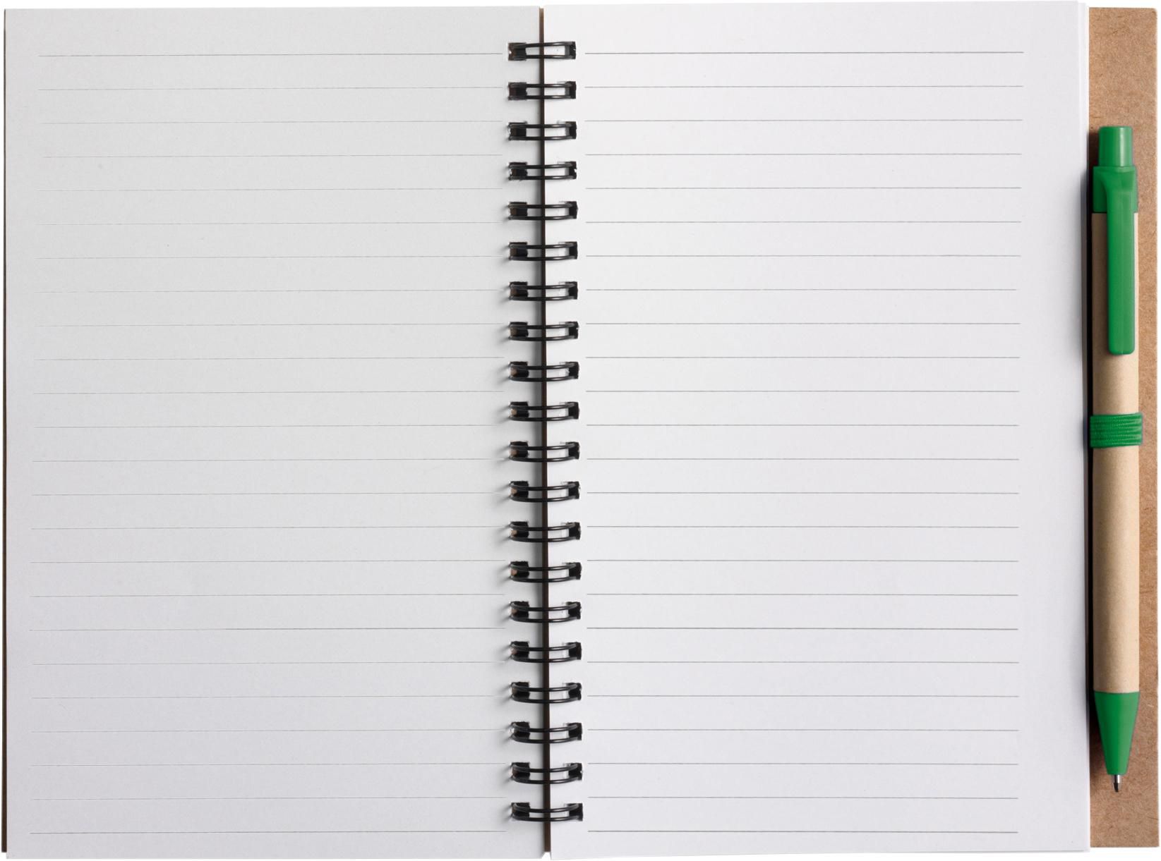 Libreta de cartón reciclado Stella