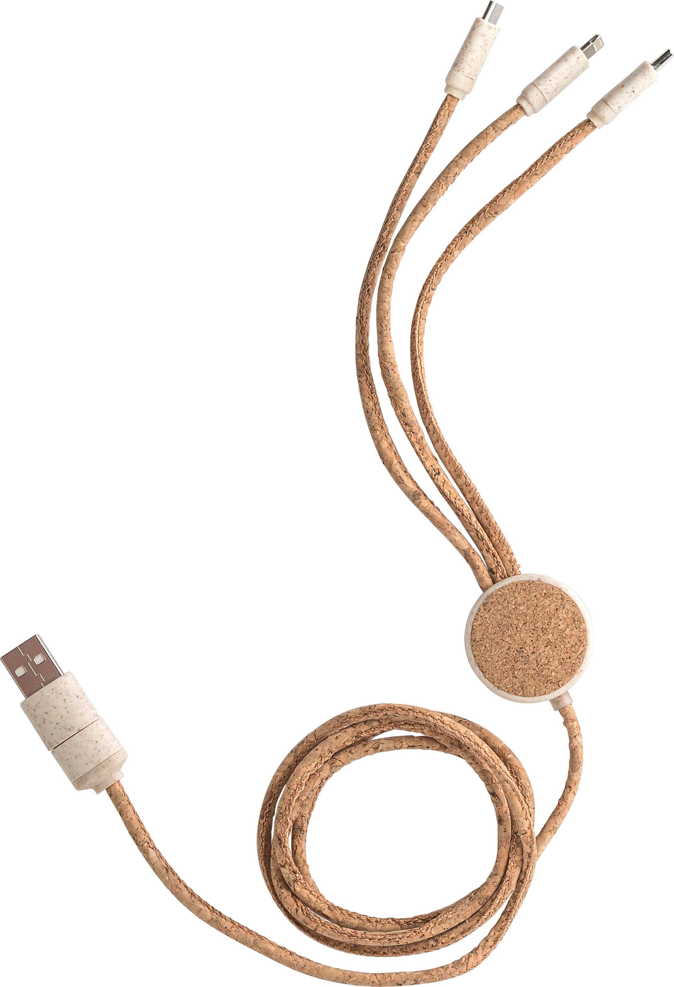 Set de cables de corcho Gemma